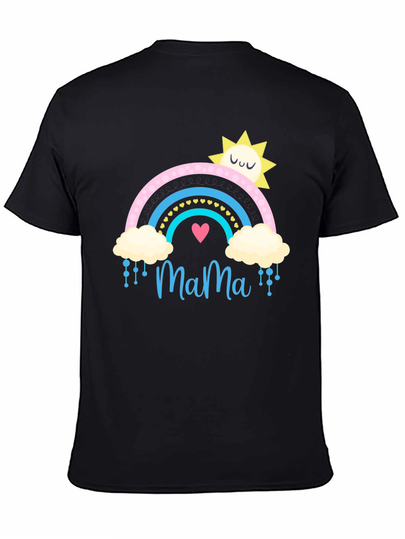 Mama Rainbow Graphic T-Shirt