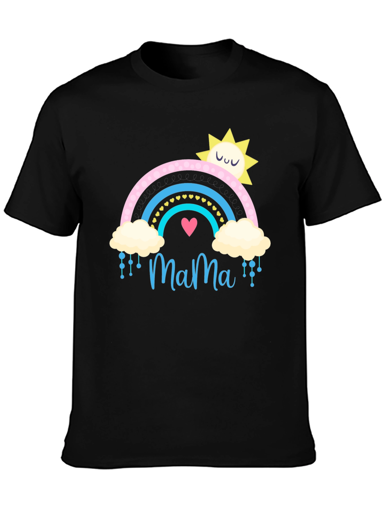Mama Rainbow Graphic T-Shirt