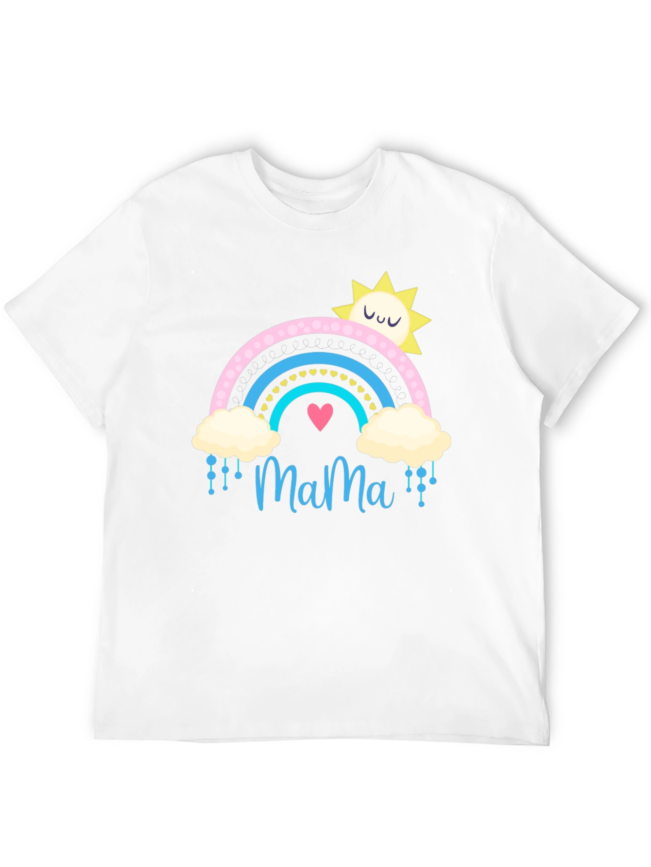 Mama Rainbow Graphic T-Shirt