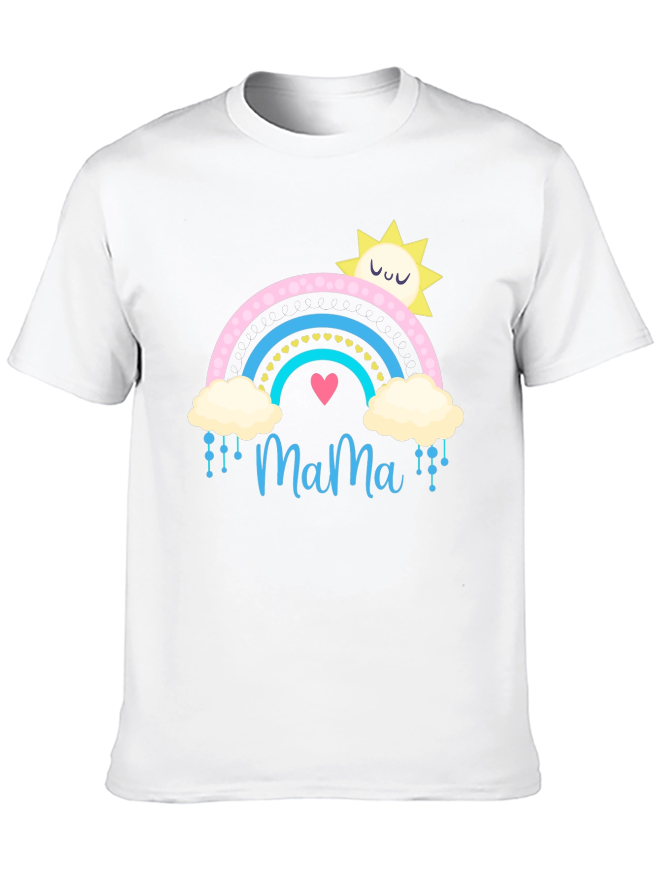 Mama Rainbow Graphic T-Shirt