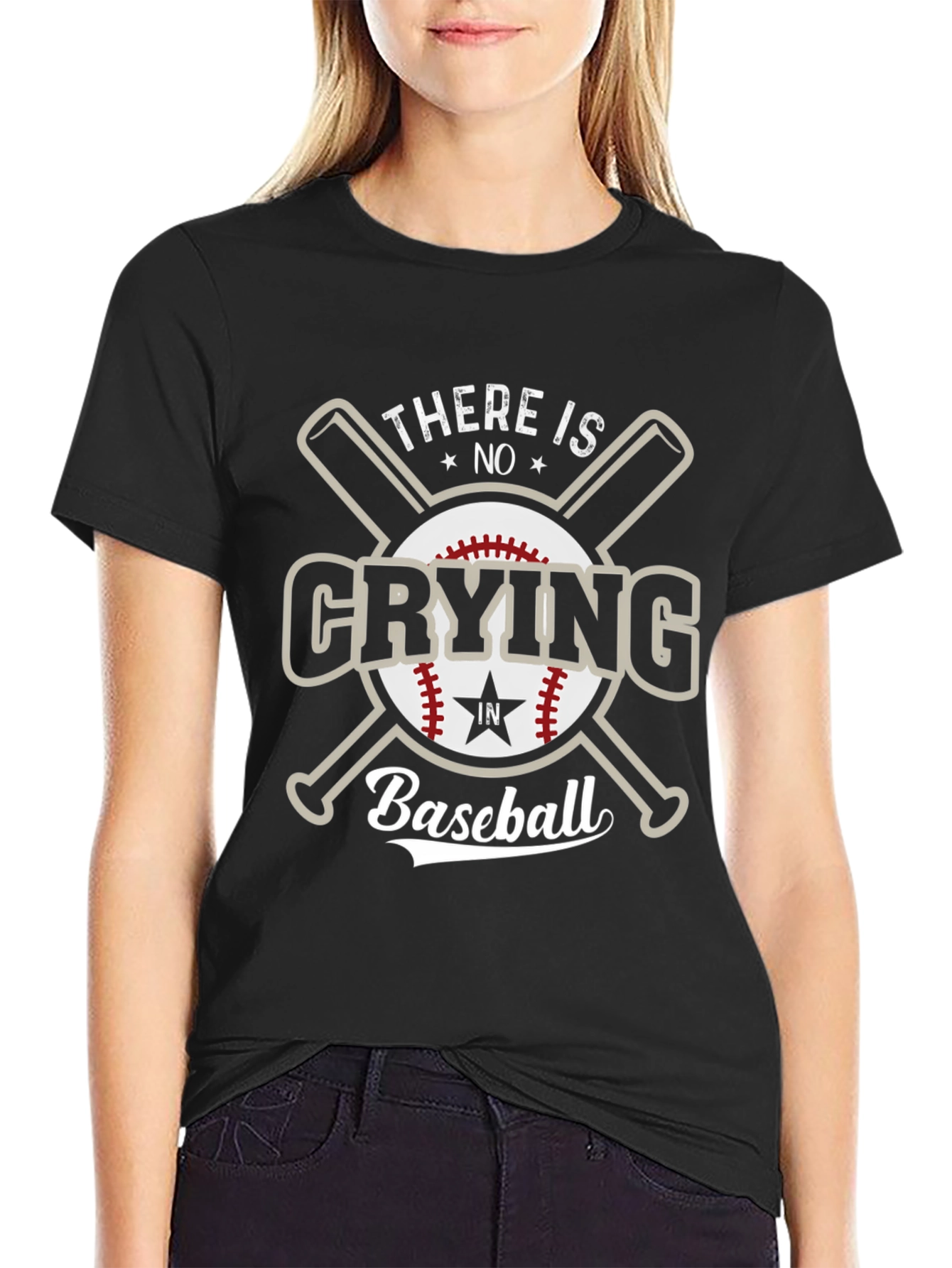 No Crying in Baseball T-Shirt
