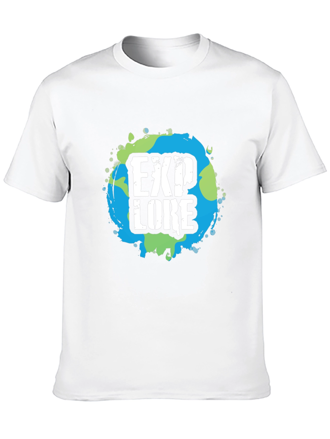 Explore Earth Graphic T-Shirt - Short Sleeve