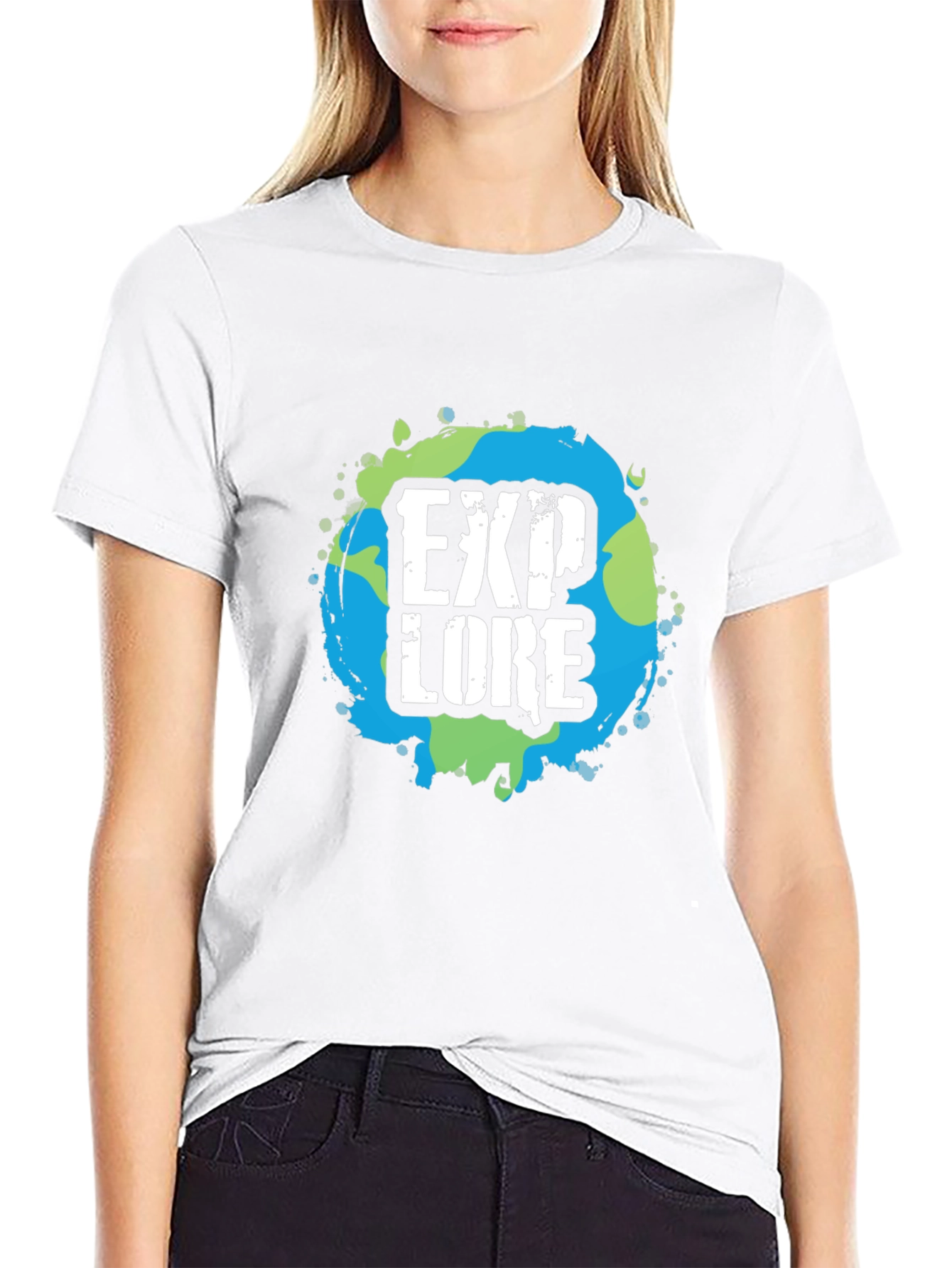 Explore Earth Graphic T-Shirt - Short Sleeve