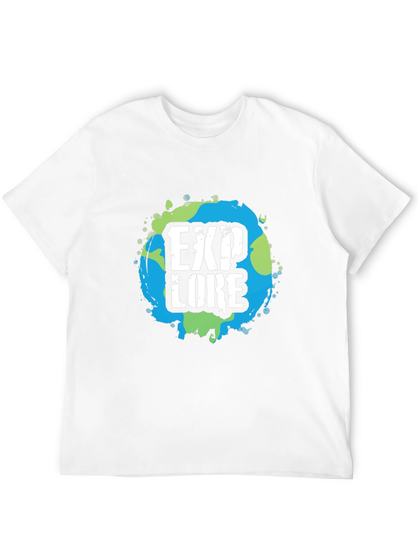 Explore Earth Graphic T-Shirt - Short Sleeve