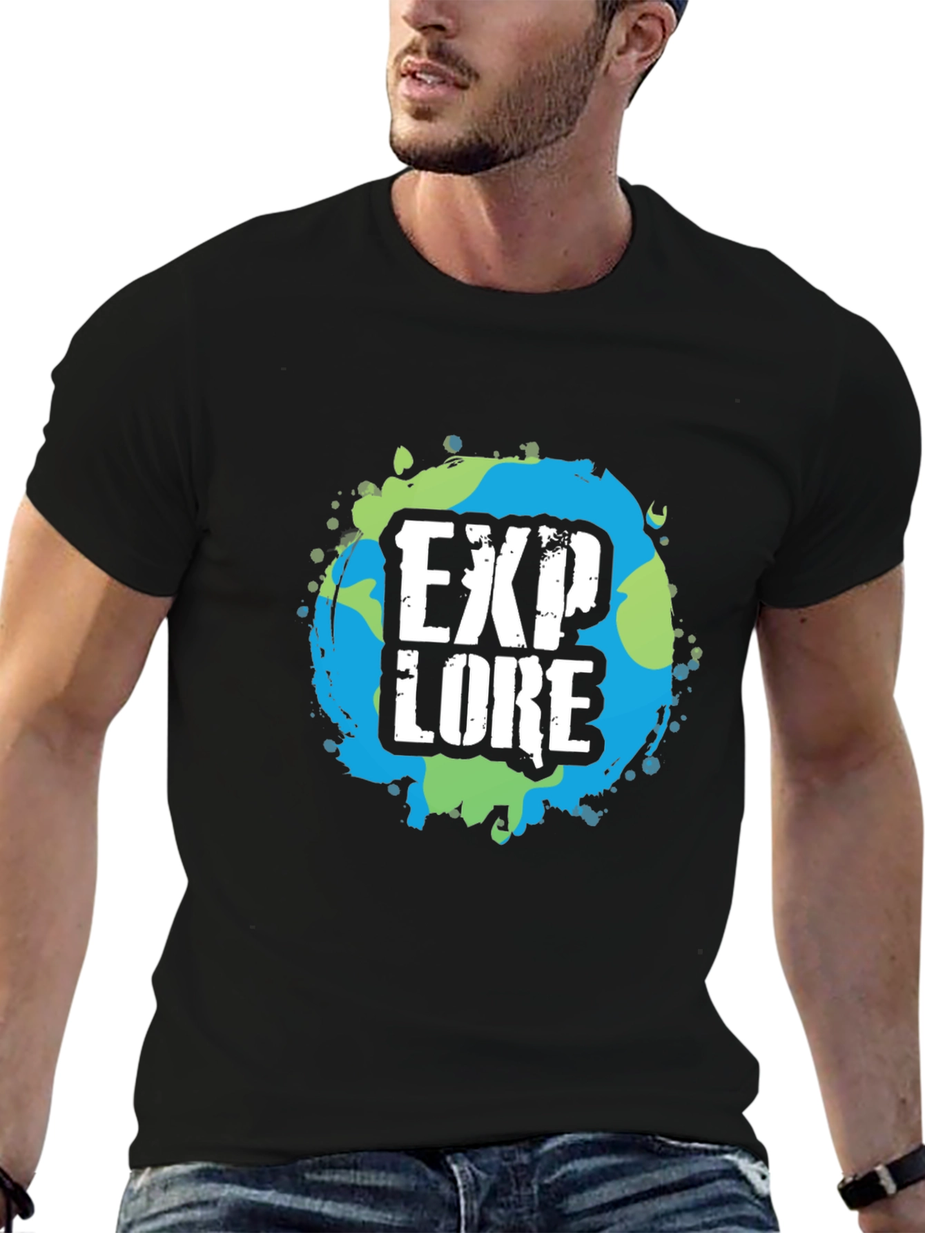 Explore Earth Graphic T-Shirt - Short Sleeve