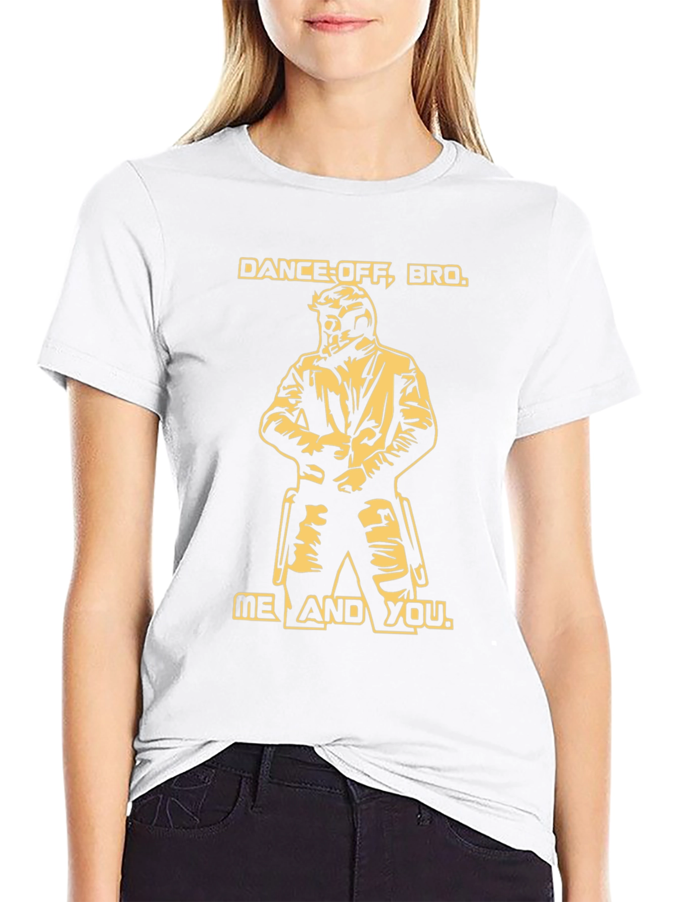 Dance-Off Bro T-Shirt - Sci-Fi Style