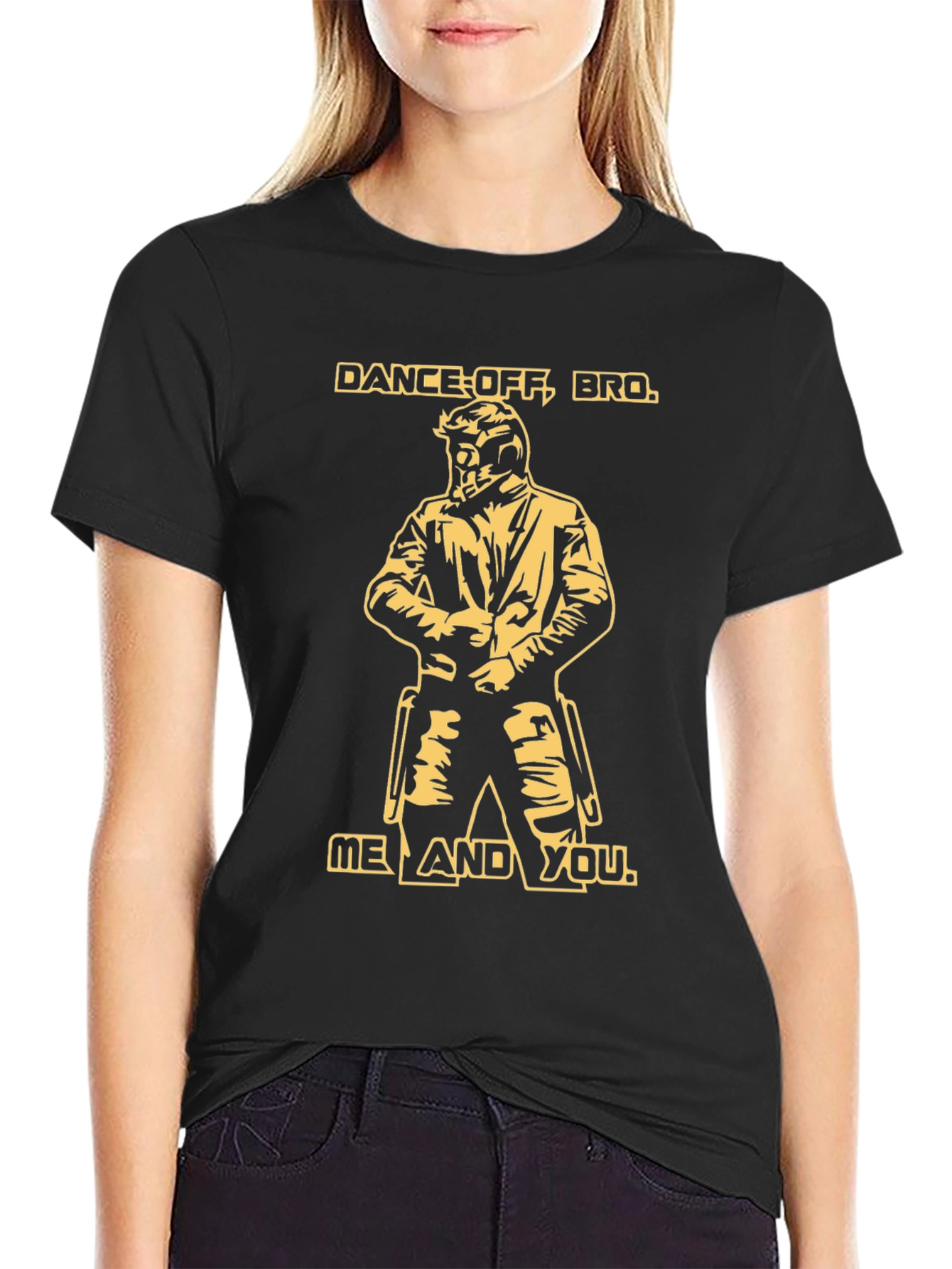 Dance-Off Bro T-Shirt - Sci-Fi Style