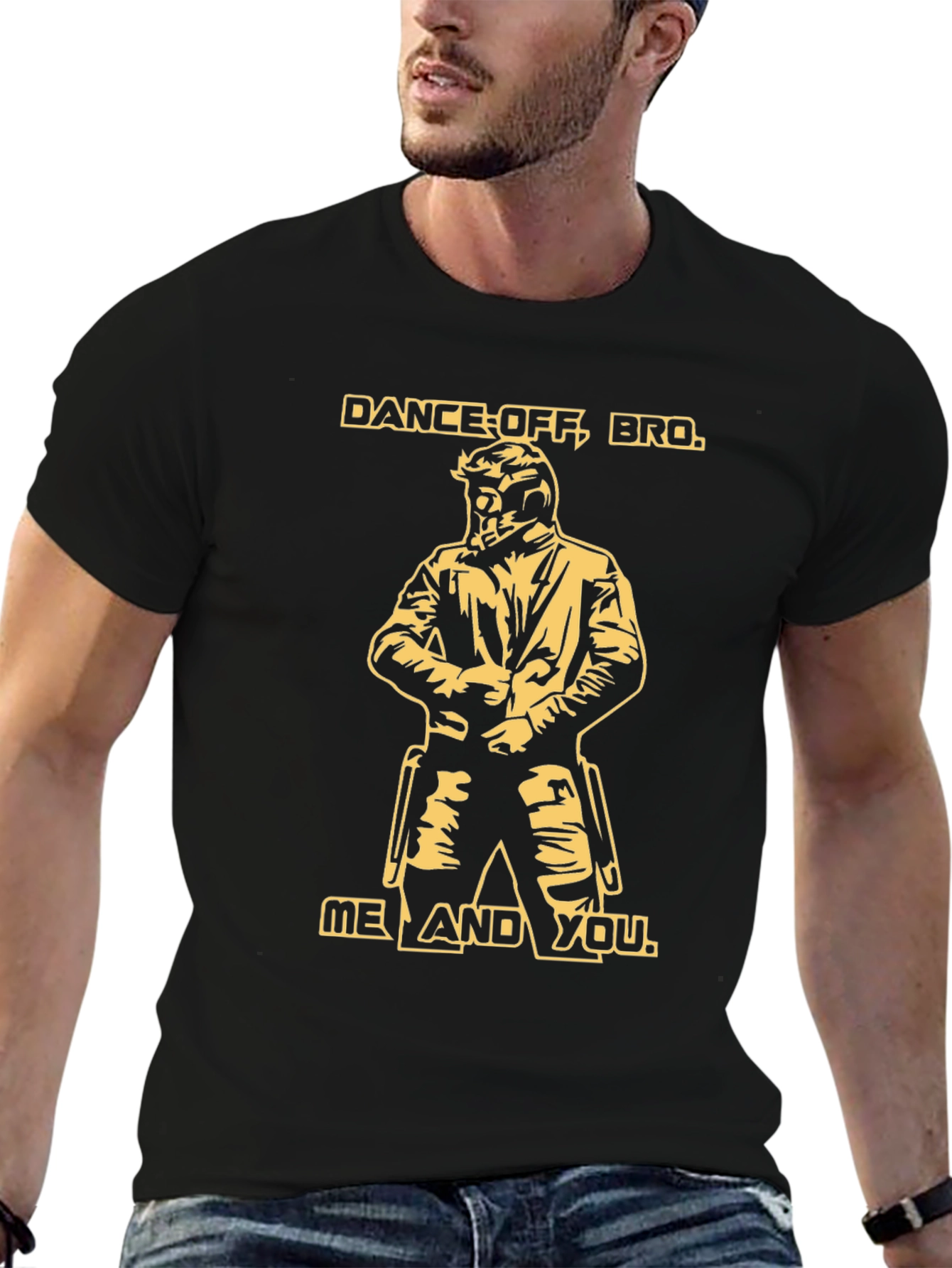 Dance-Off Bro T-Shirt - Sci-Fi Style