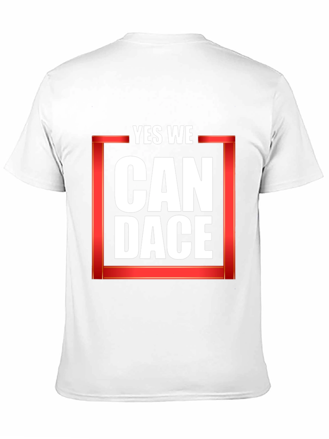 Yes We Can Dace Black T-Shirt