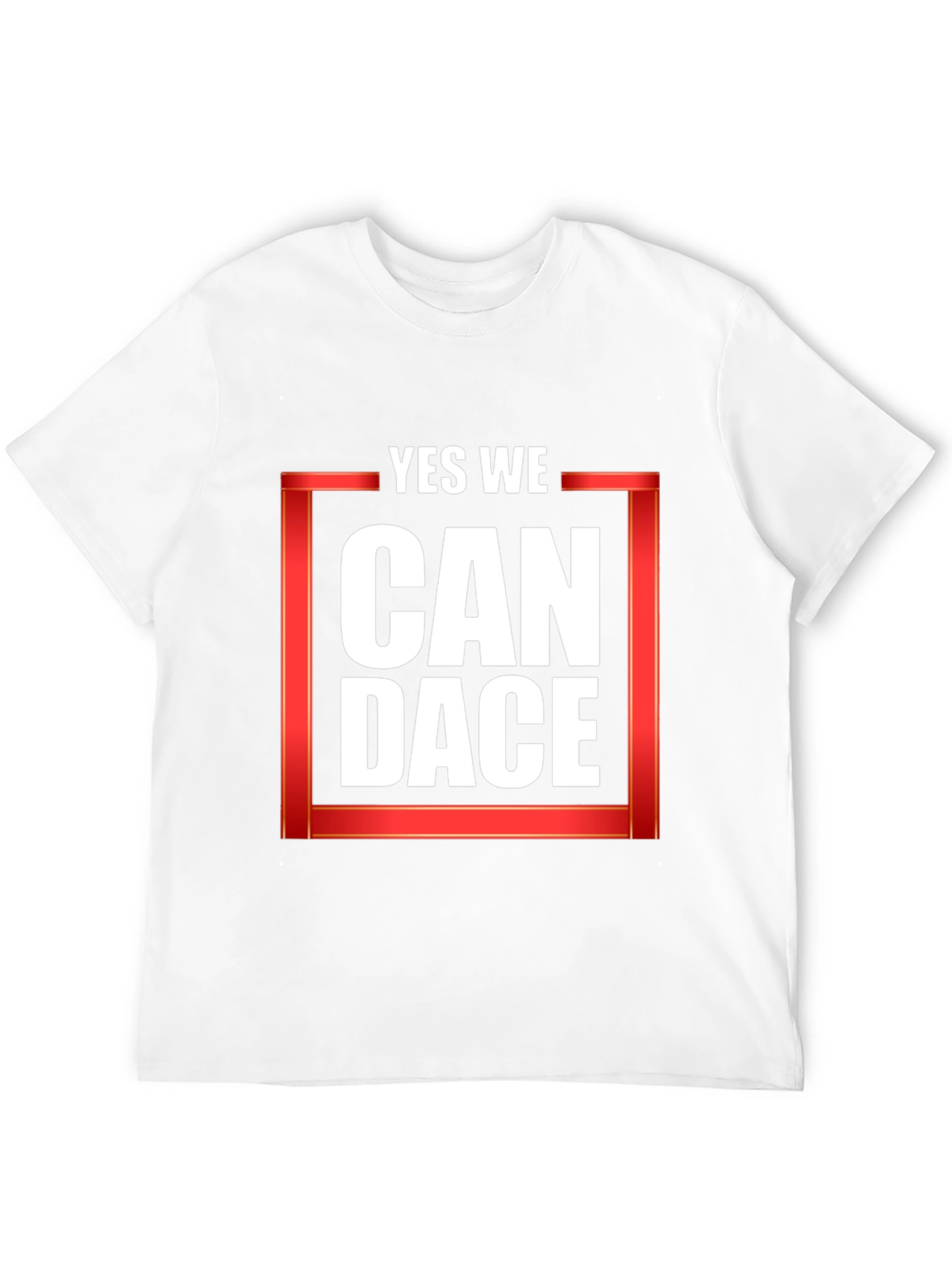 Yes We Can Dace Black T-Shirt