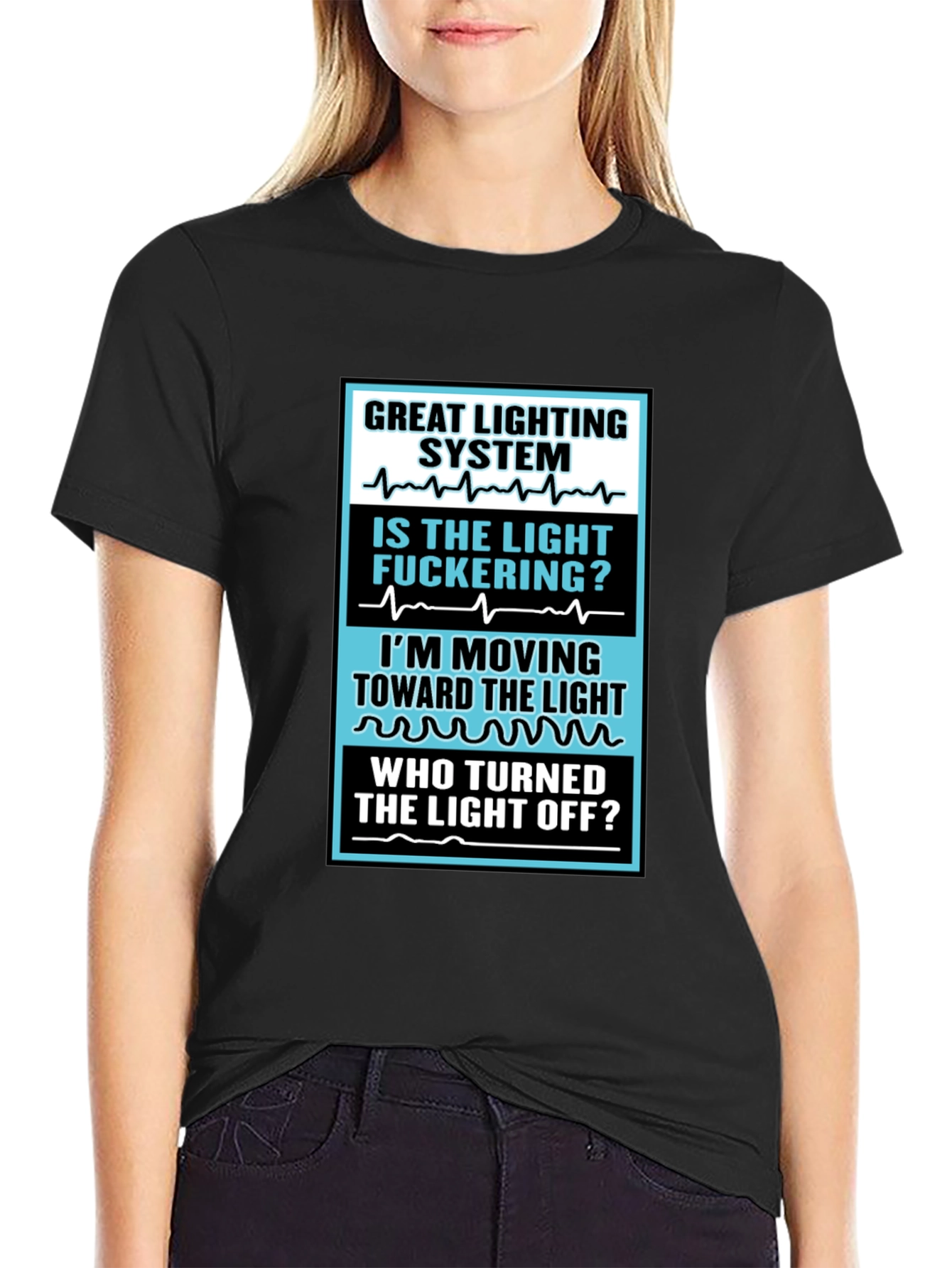 Humorous Lighting System T-Shirt