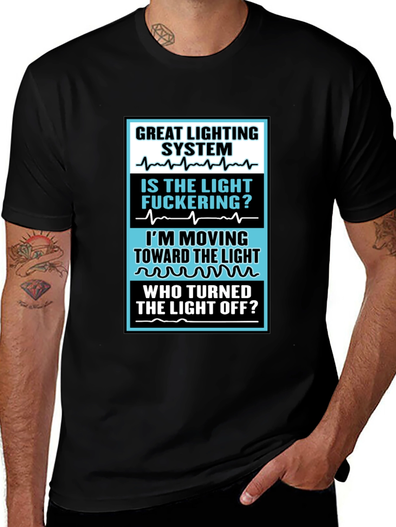 Humorous Lighting System T-Shirt