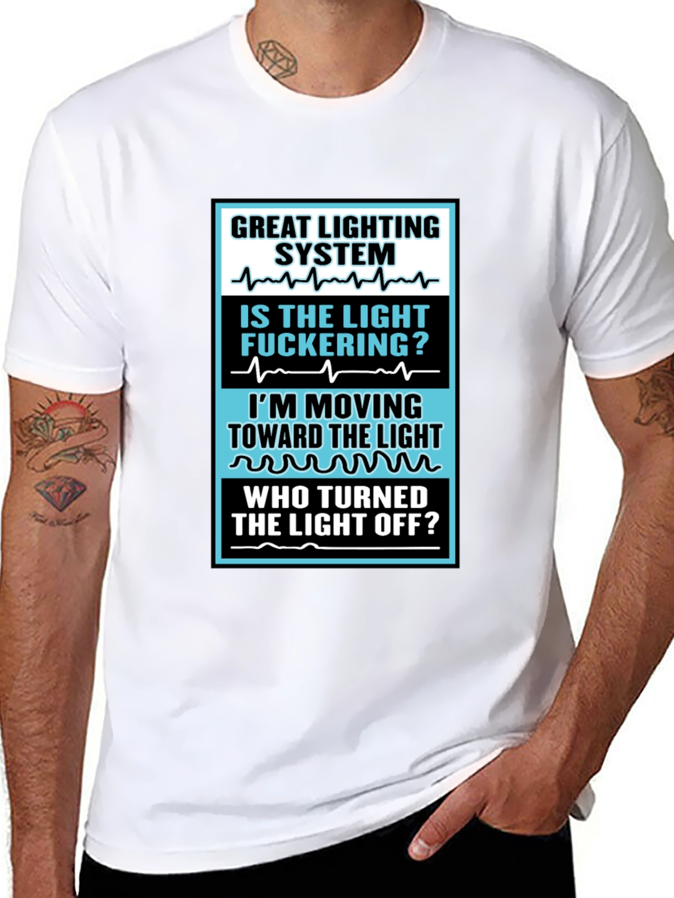 Humorous Lighting System T-Shirt