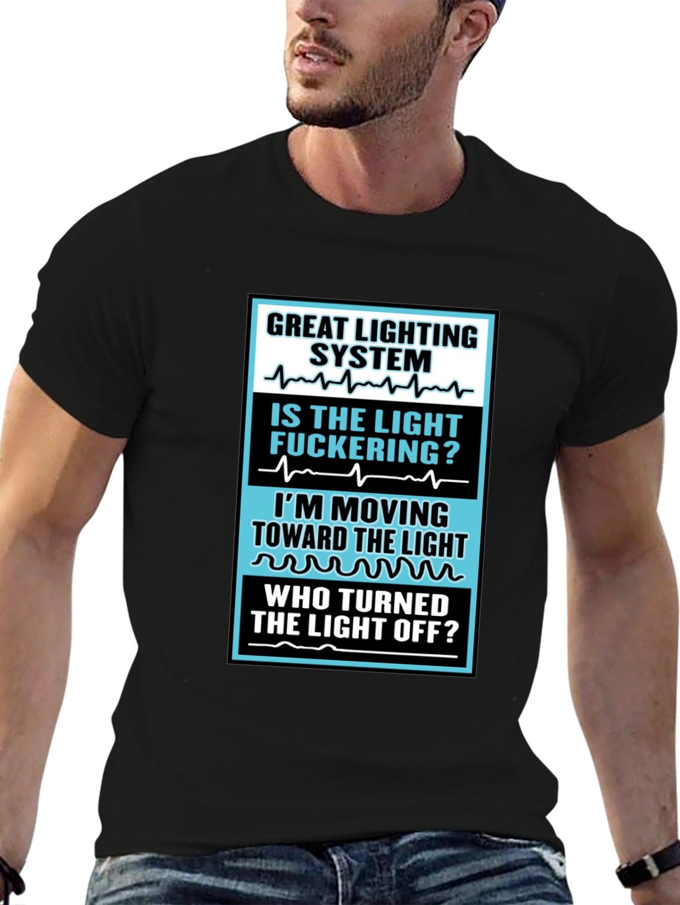 Humorous Lighting System T-Shirt