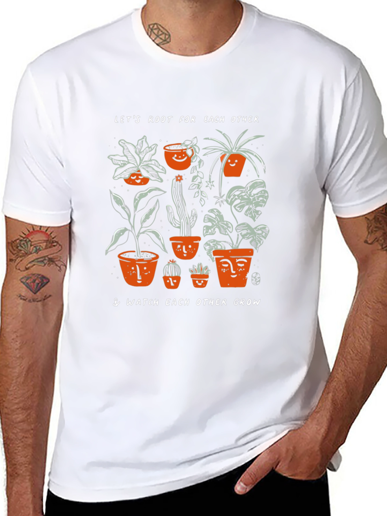 Root for Each Other Graphic Tee - Black