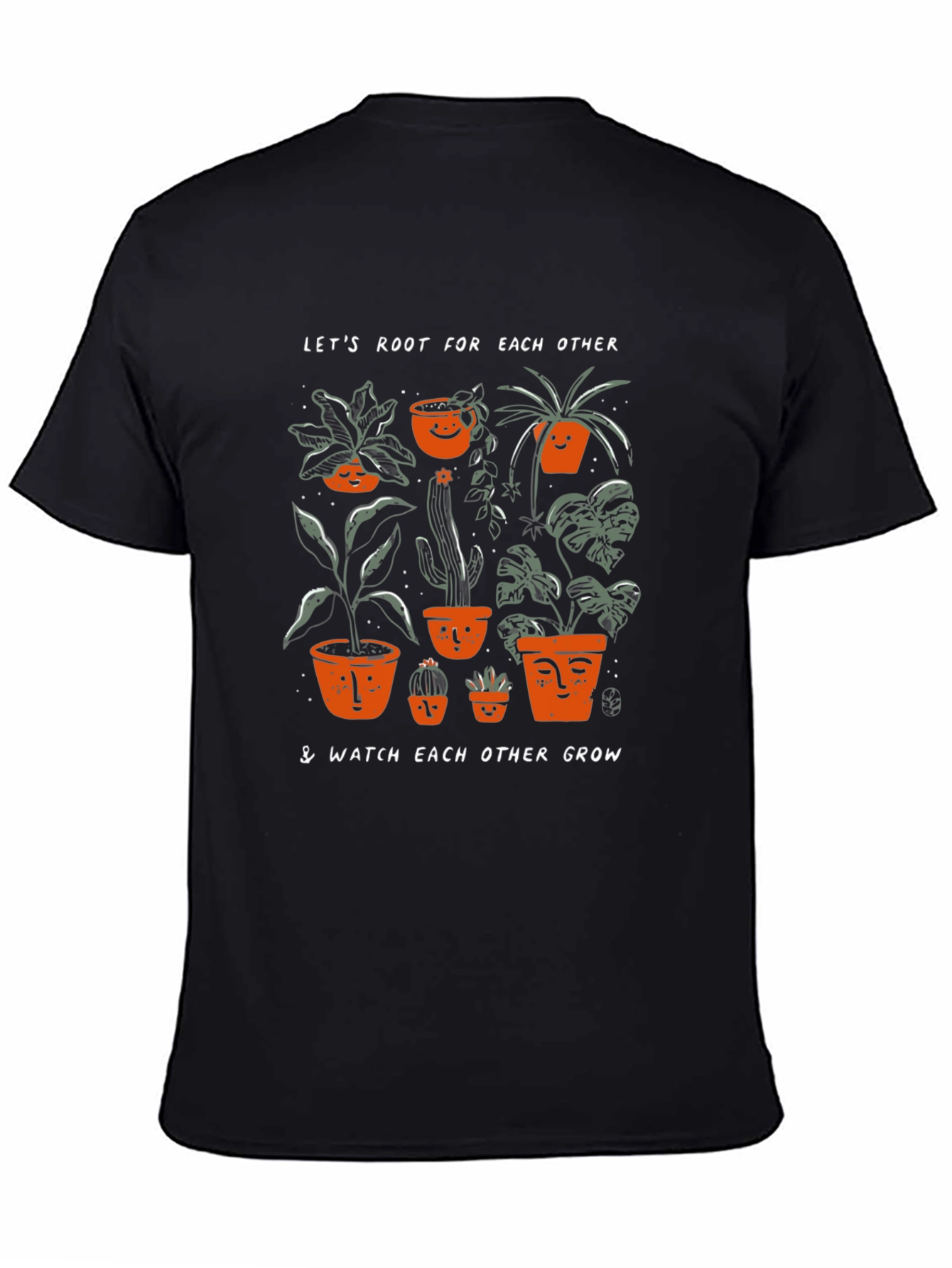 Root for Each Other Graphic Tee - Black