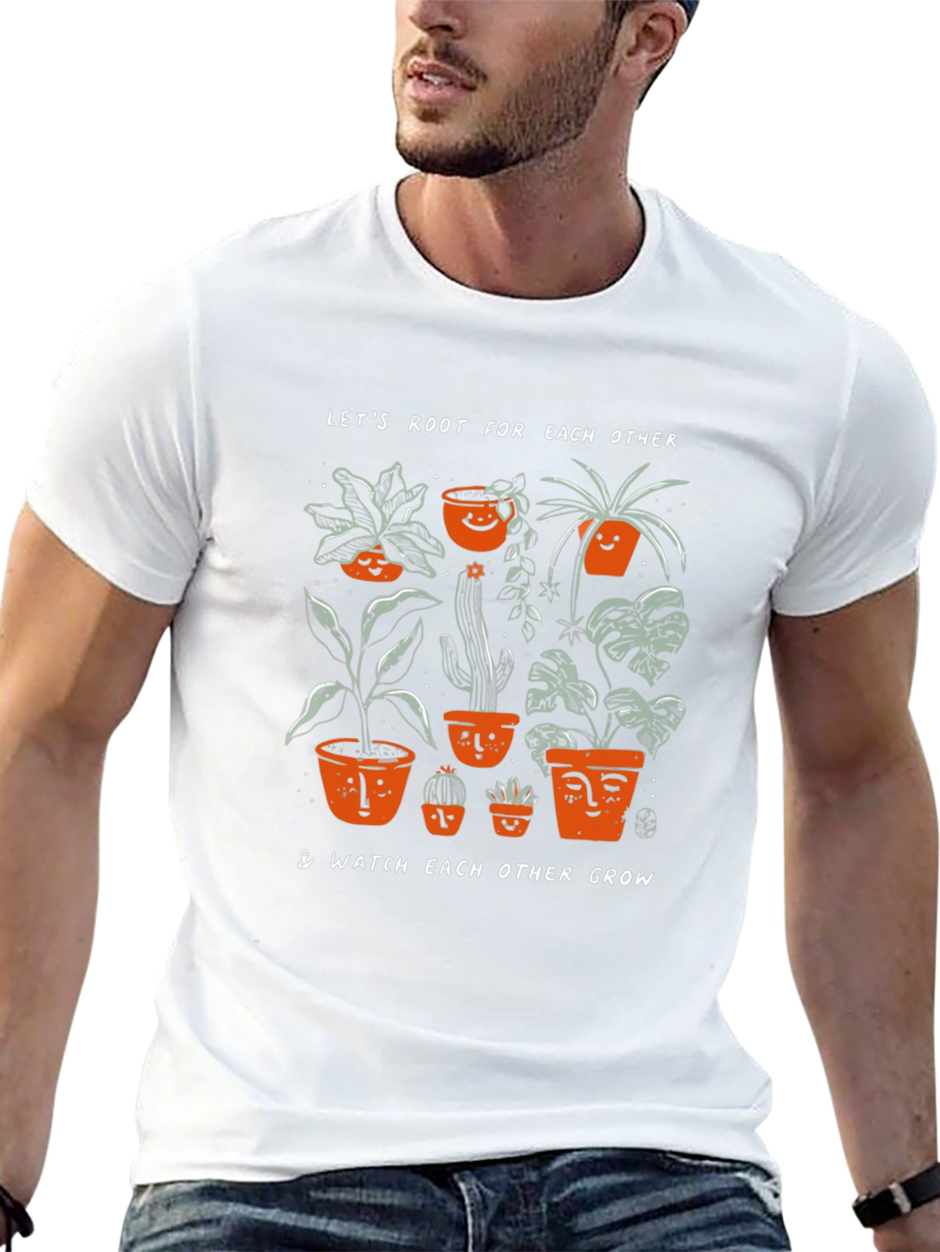 Root for Each Other Graphic Tee - Black