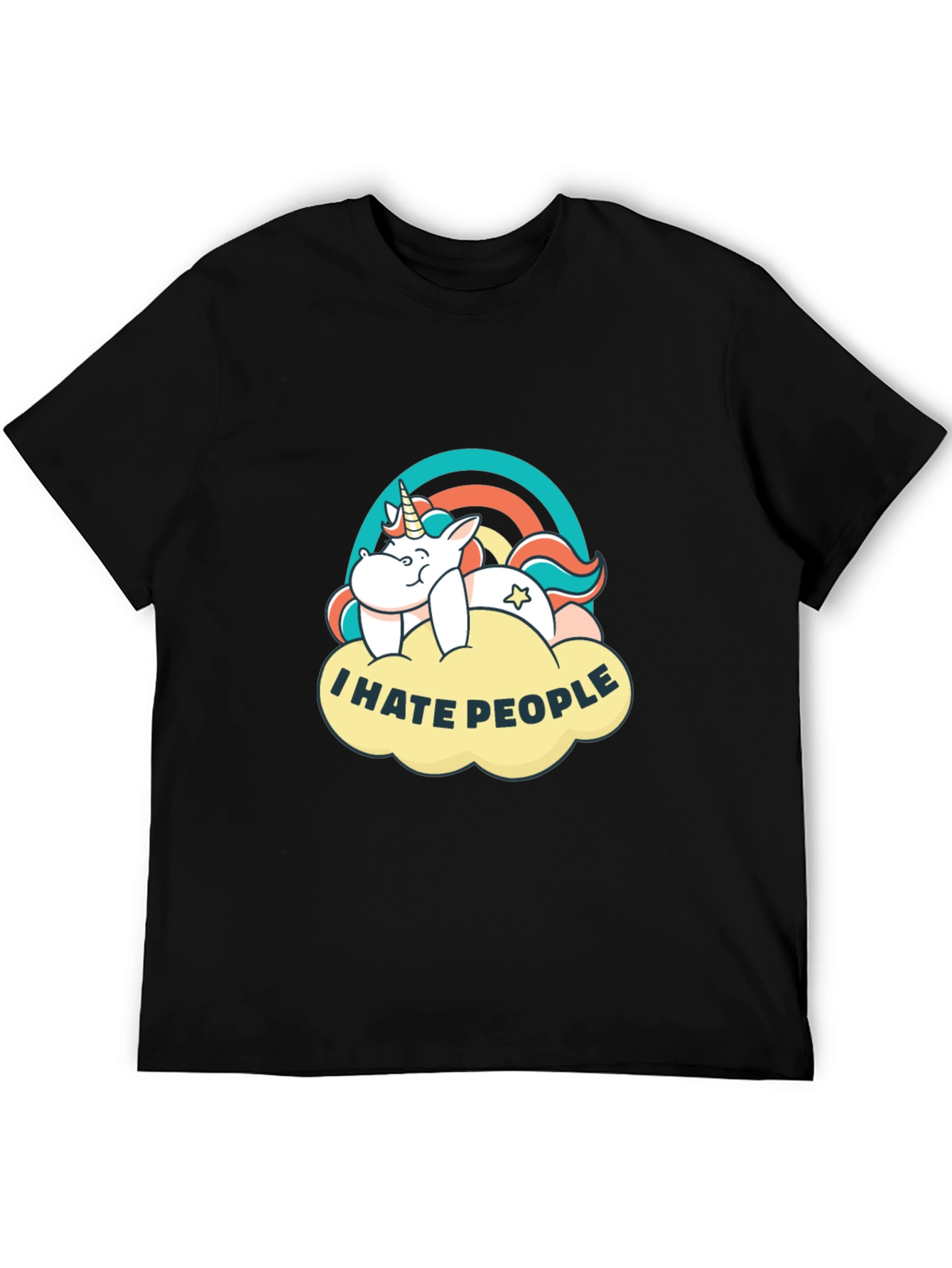 I Hate People Unicorn T-Shirt