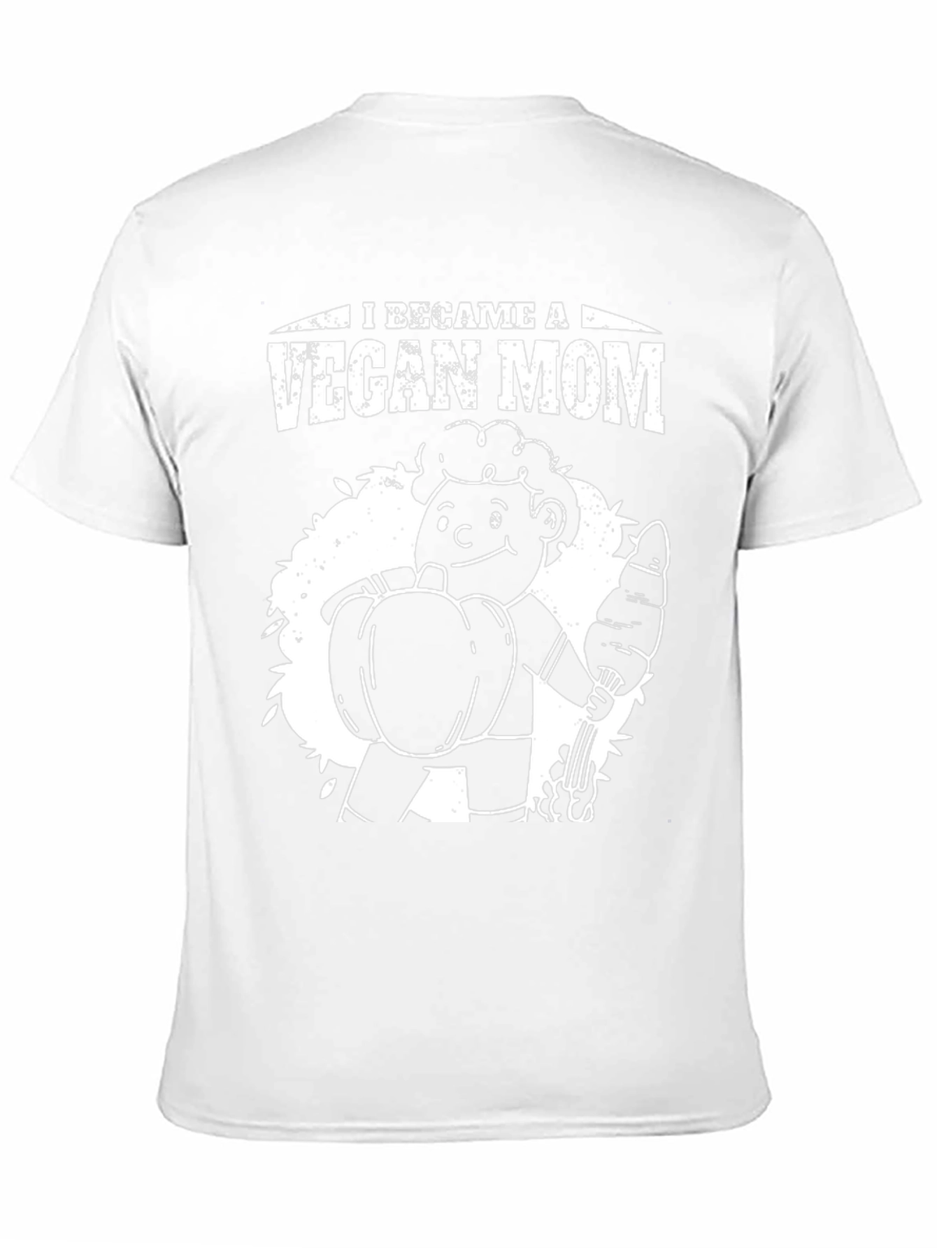 Vegan Mom T-Shirt - Unisex Black Graphic Tee