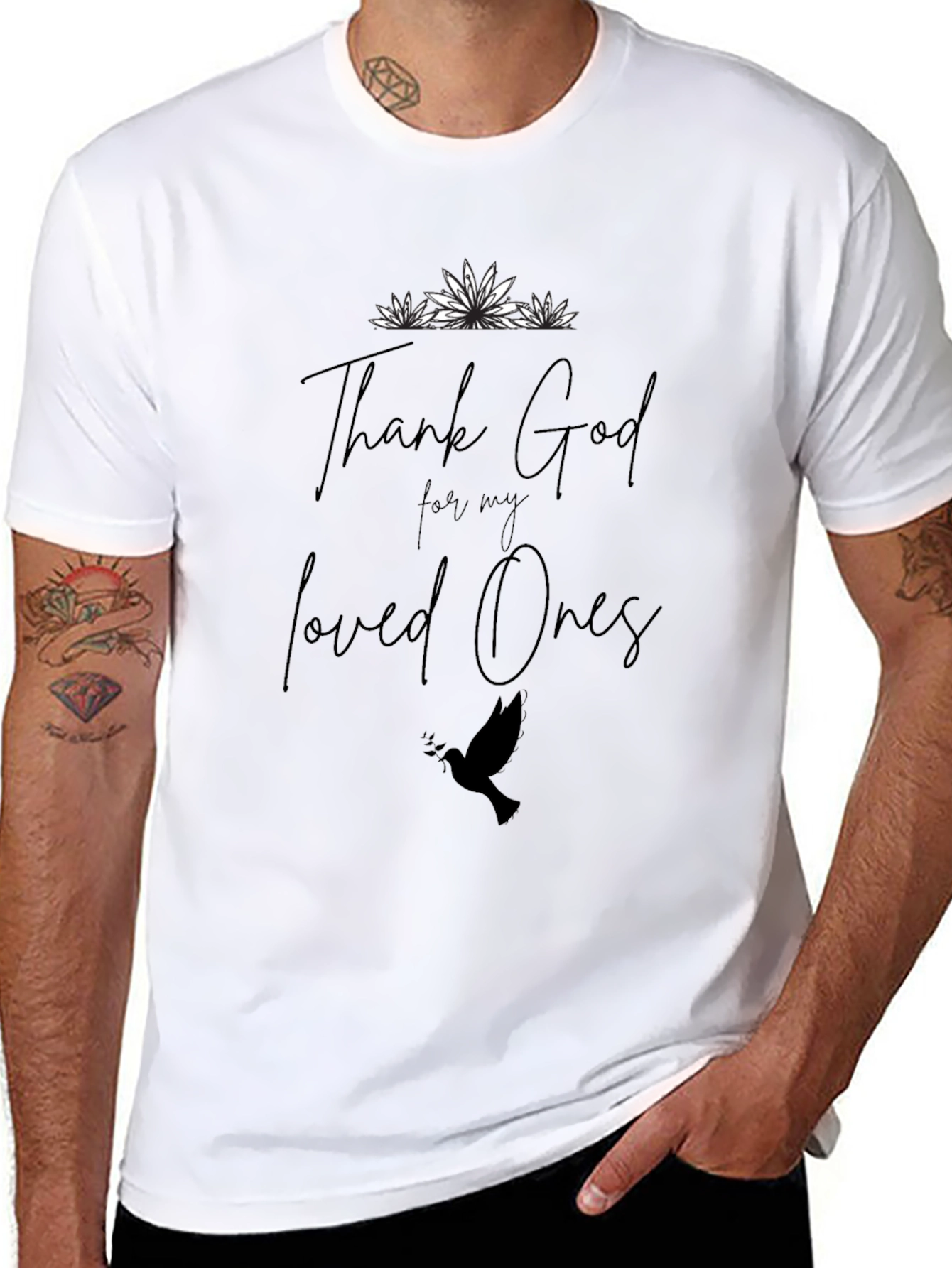Thank God for My Loved Ones Graphic Tee