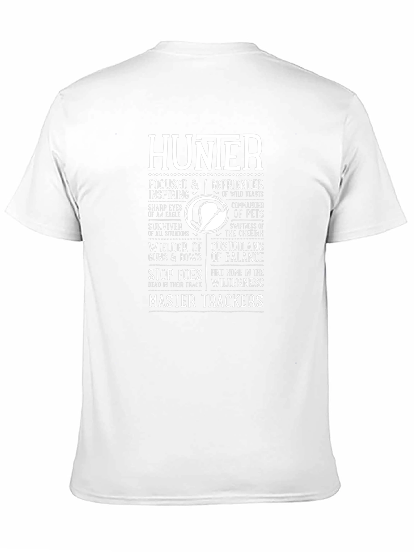 Hunter T-Shirt: Focused Inspiring Master Tracker