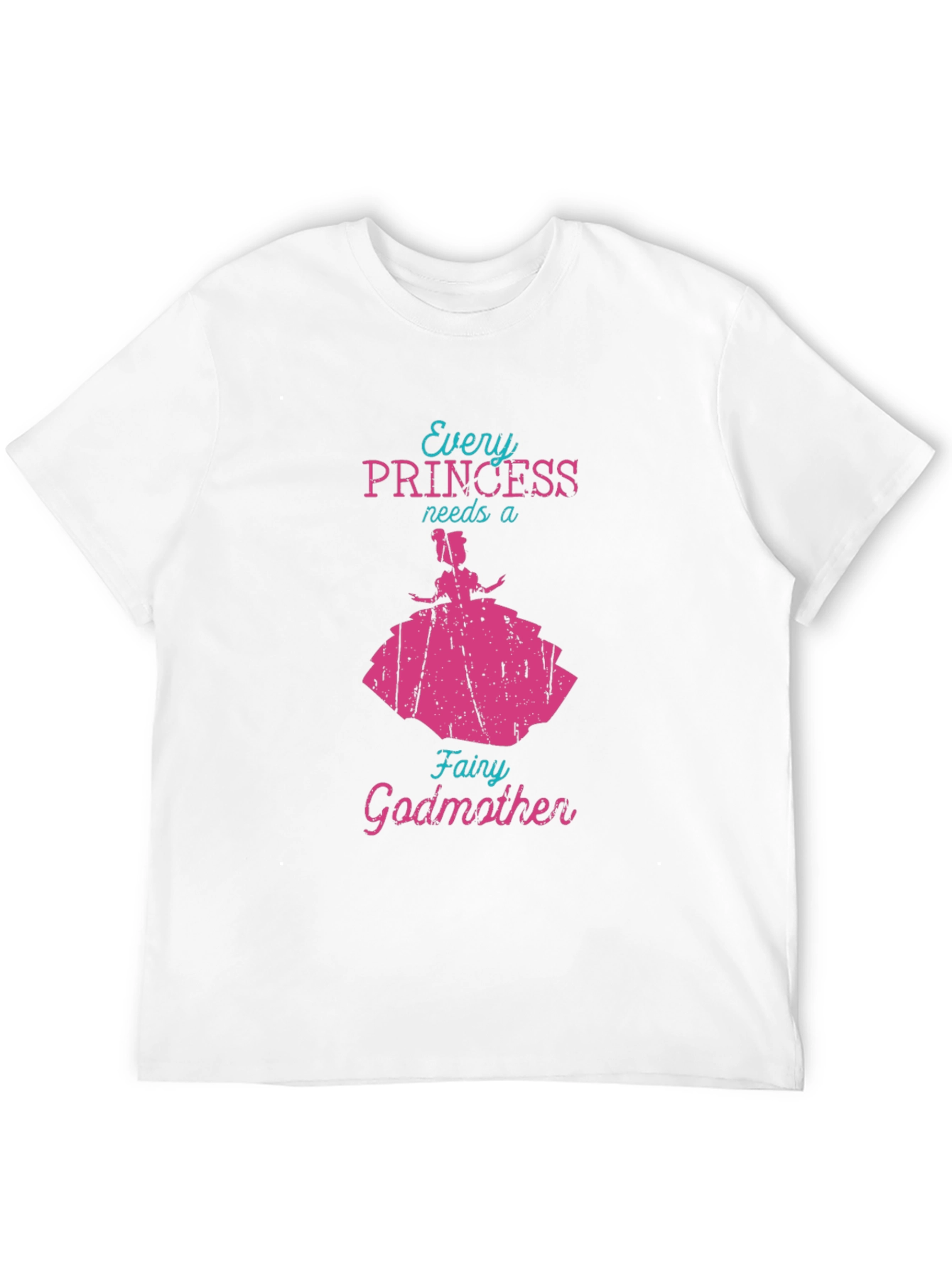 Princess Fairy Godmother Tee - Black Novelty T-Shirt