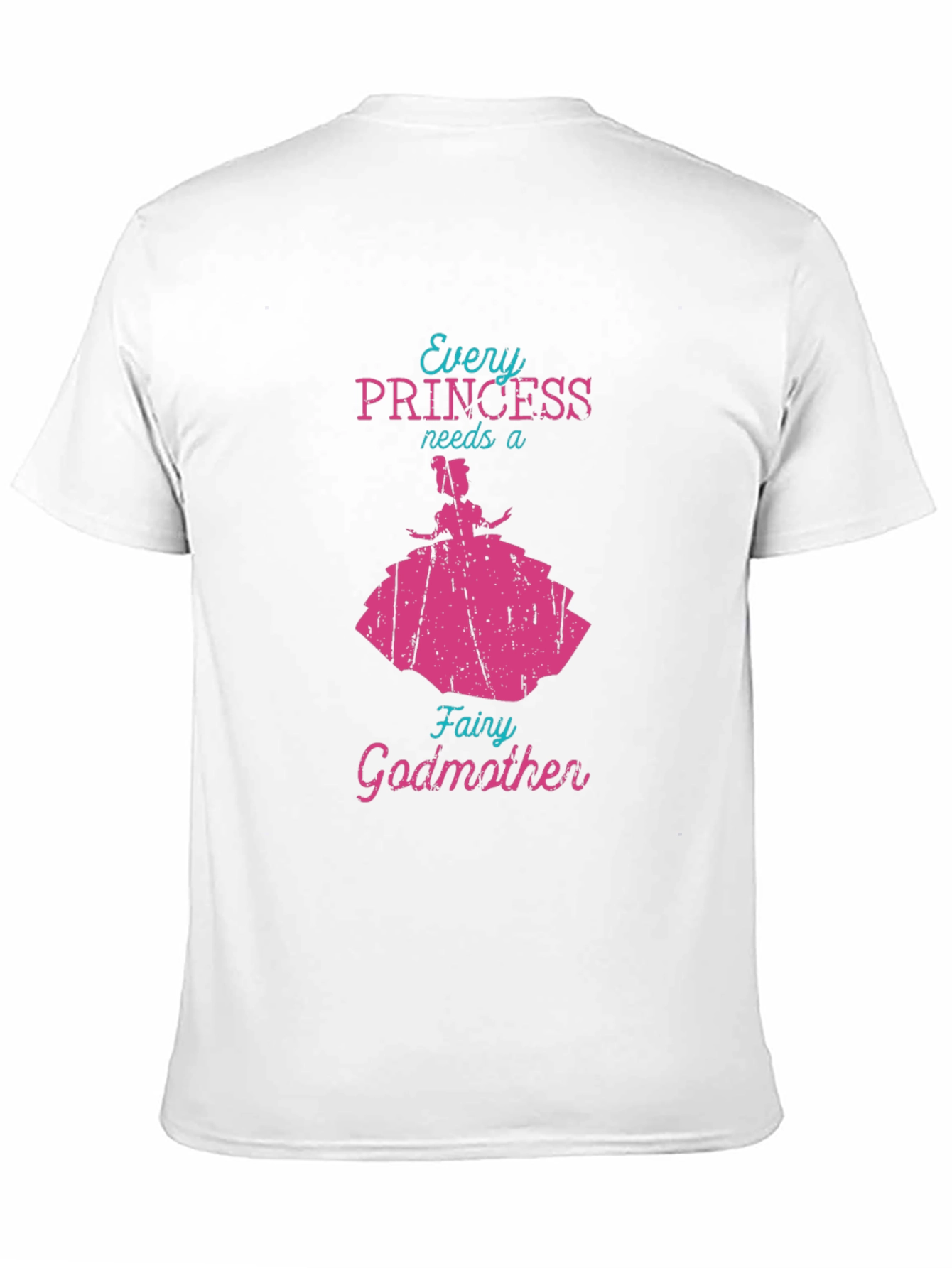 Princess Fairy Godmother Tee - Black Novelty T-Shirt