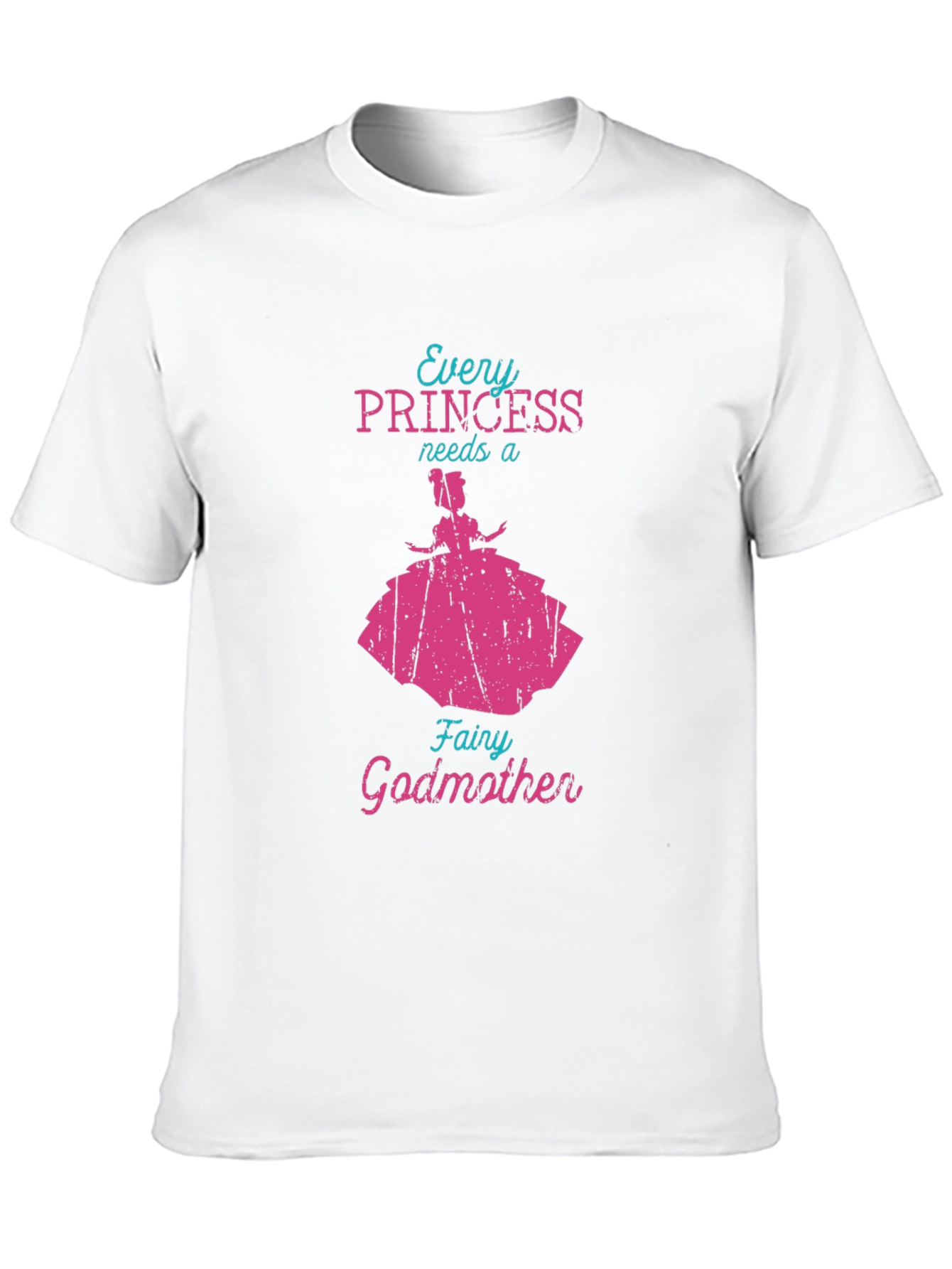 Princess Fairy Godmother Tee - Black Novelty T-Shirt