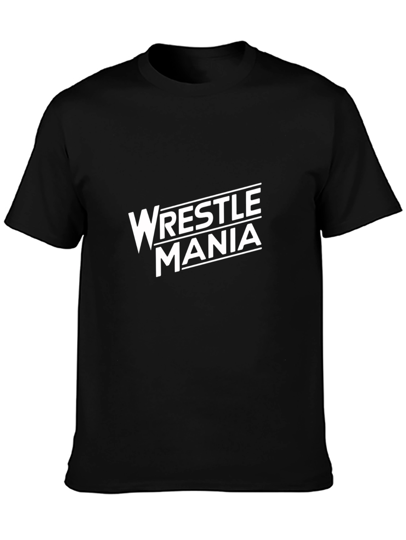 WrestleMania Black T-Shirt