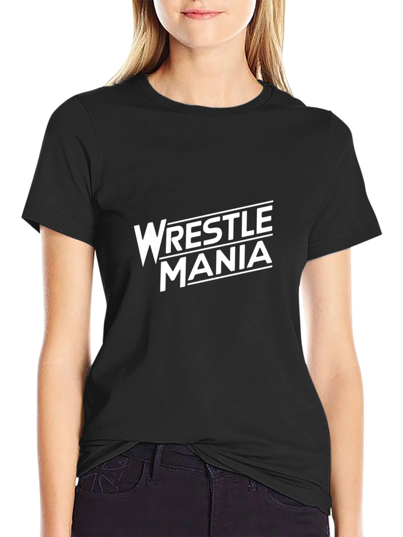 WrestleMania Black T-Shirt