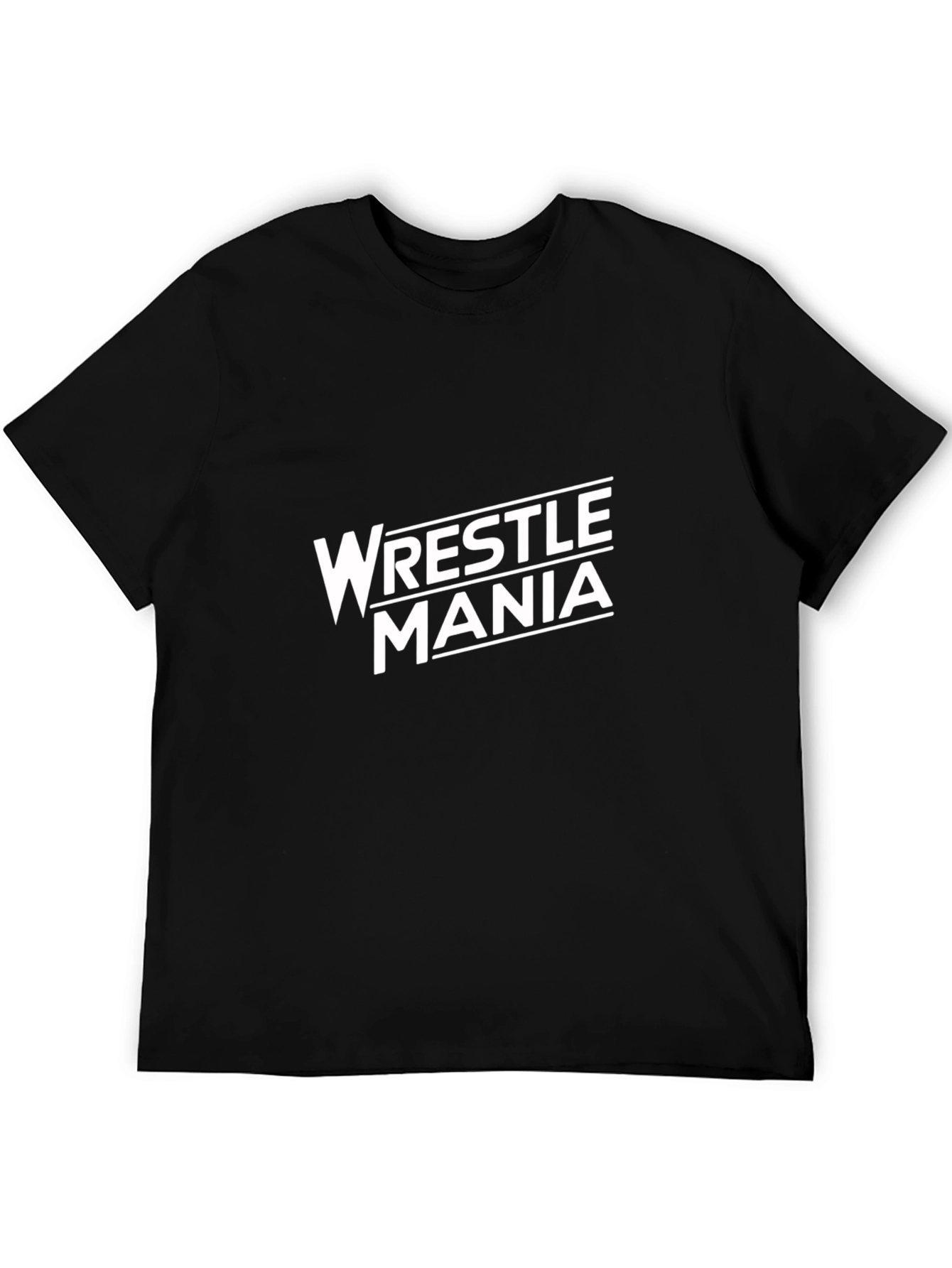 WrestleMania Black T-Shirt