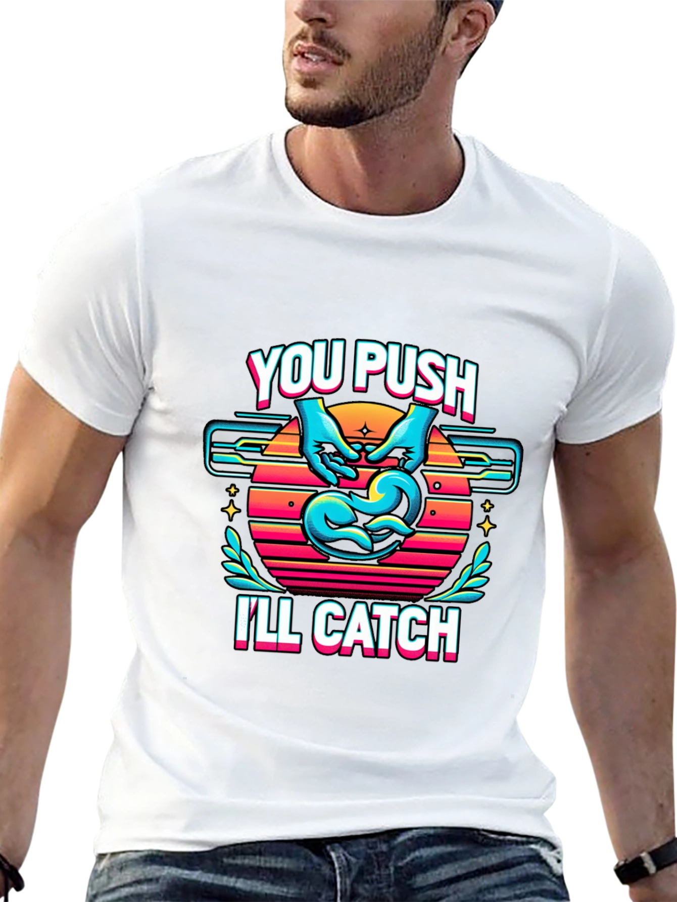 Funny Delivery Nurse You Push Ill Catch T-Shirt