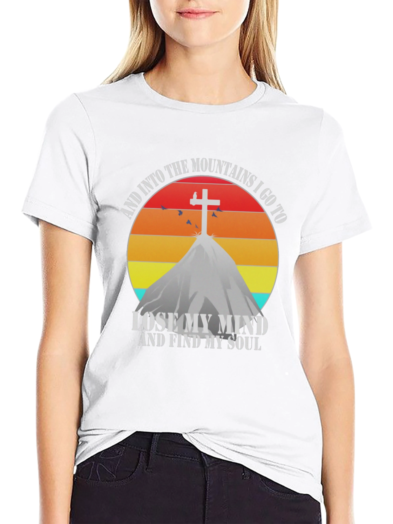 Mountains and Soul Graphic T-Shirt
