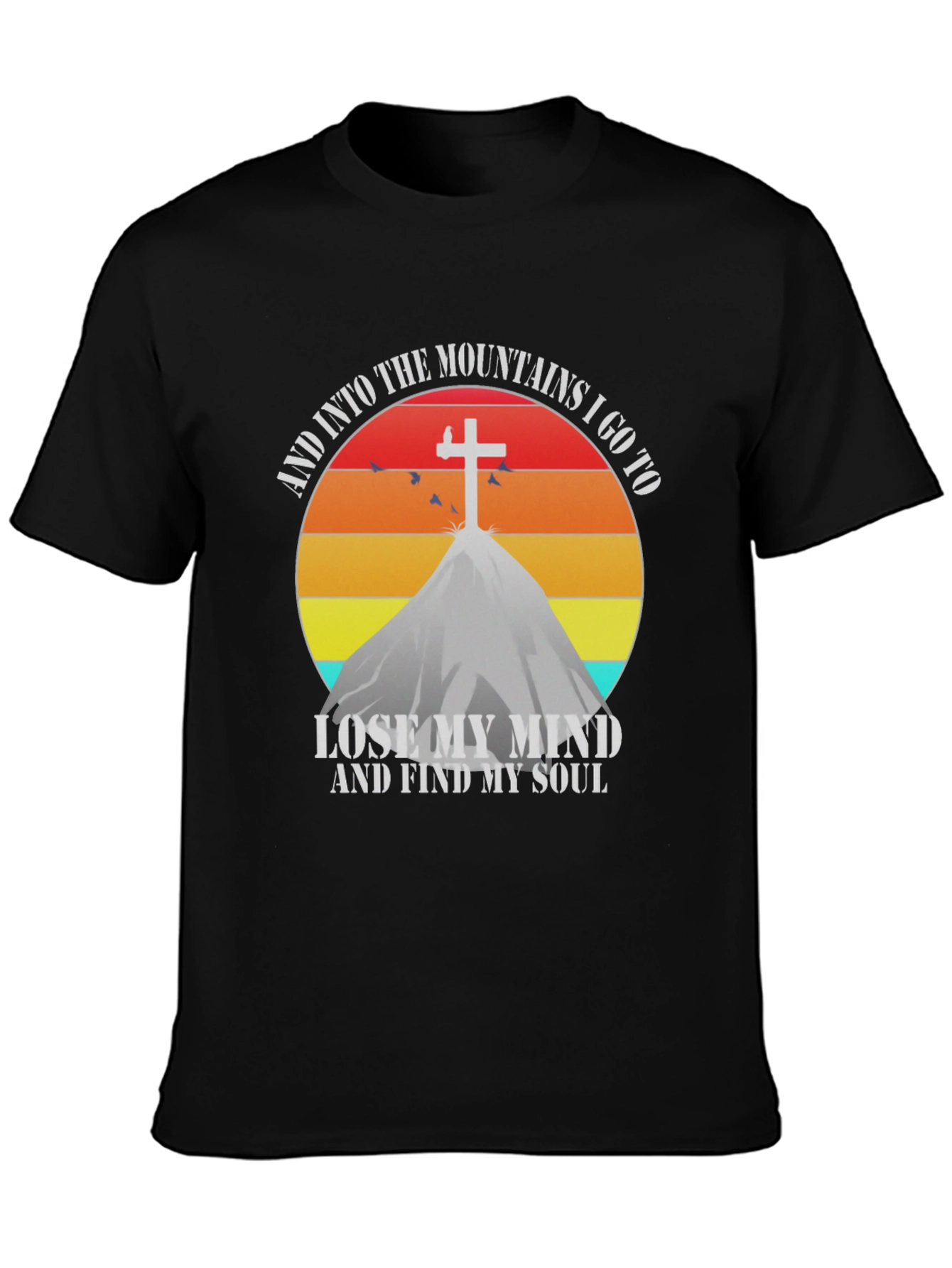 Mountains and Soul Graphic T-Shirt