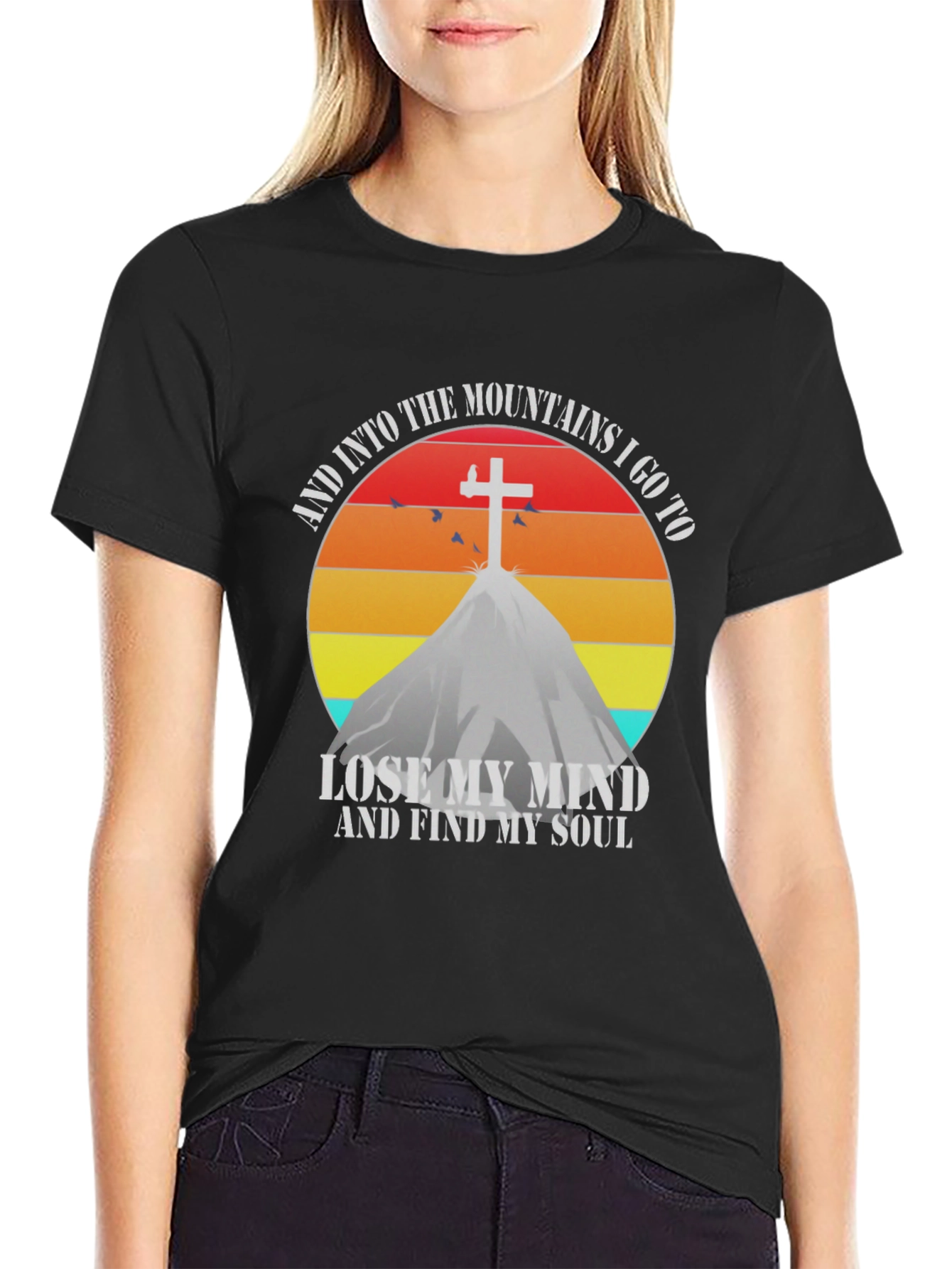 Mountains and Soul Graphic T-Shirt