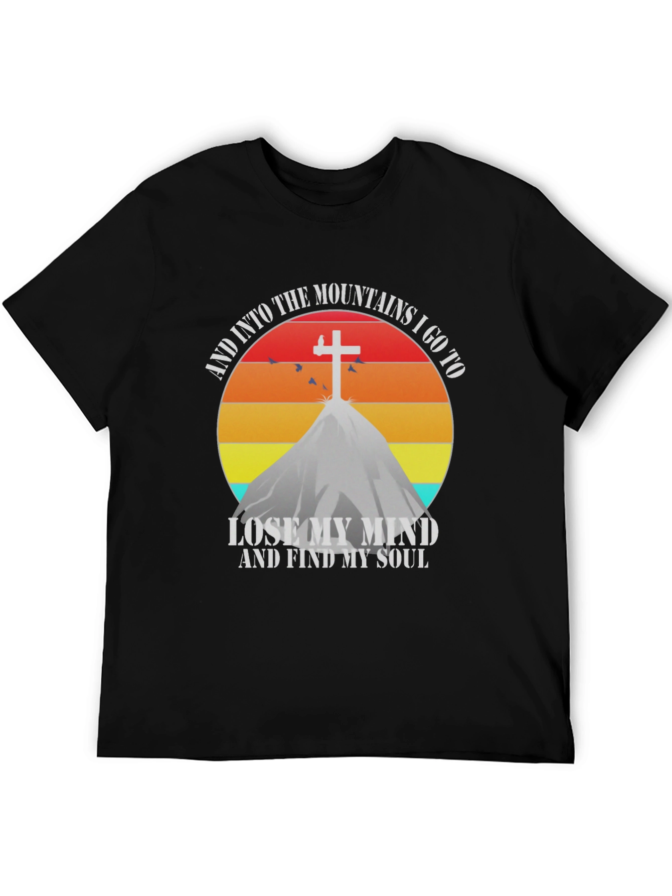 Mountains and Soul Graphic T-Shirt