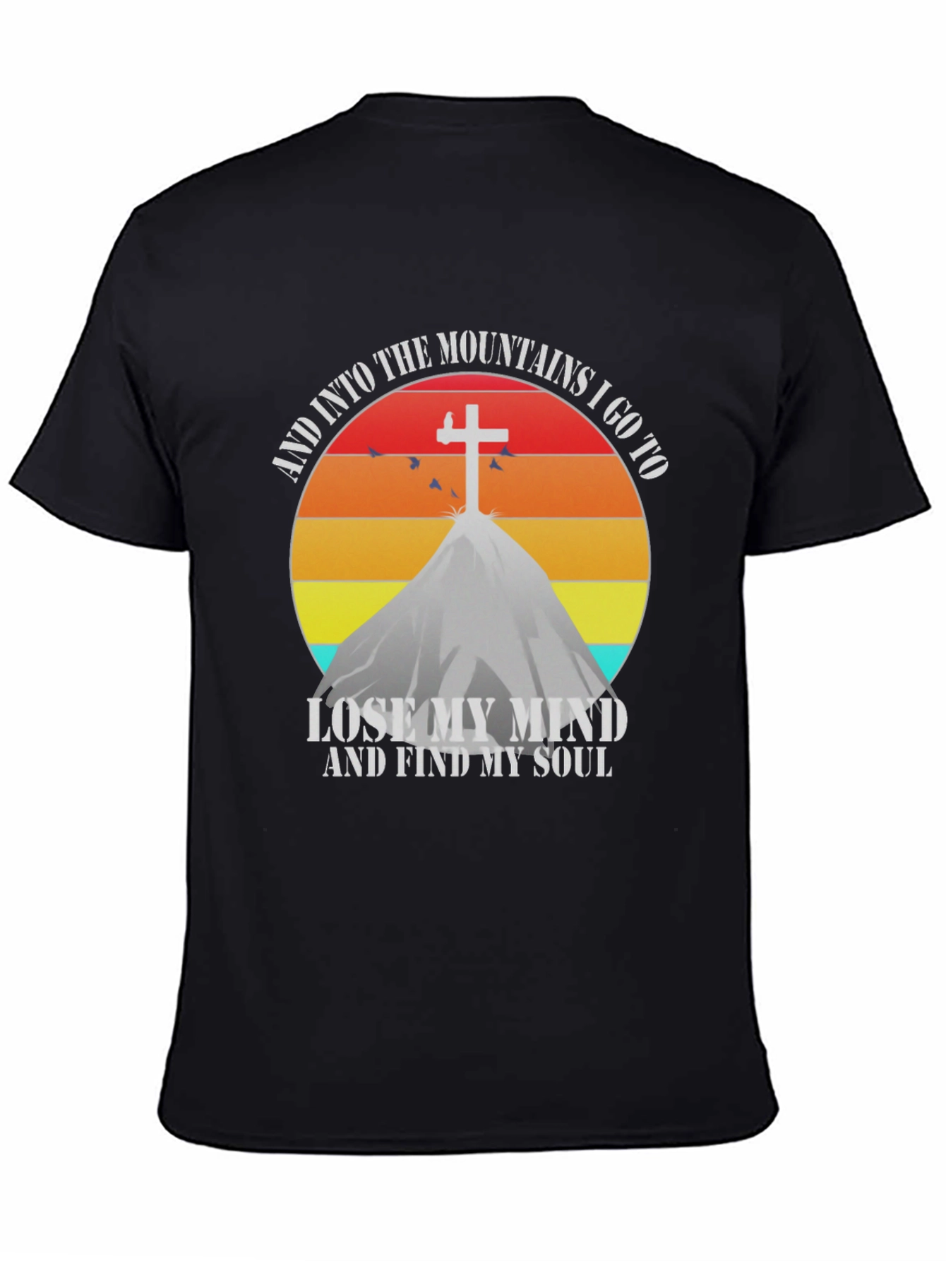 Mountains and Soul Graphic T-Shirt