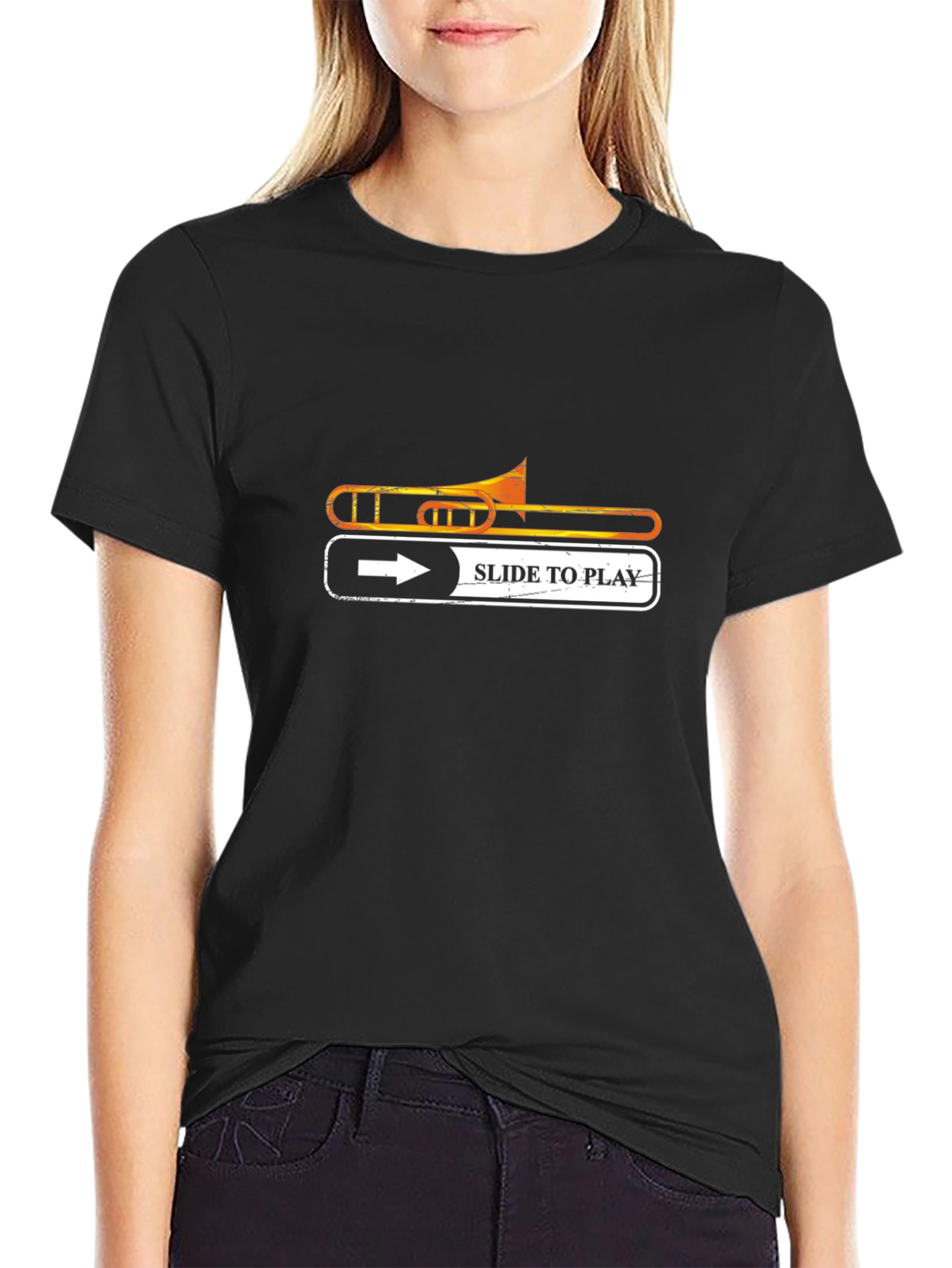 Slide to Play Trombone T-Shirt