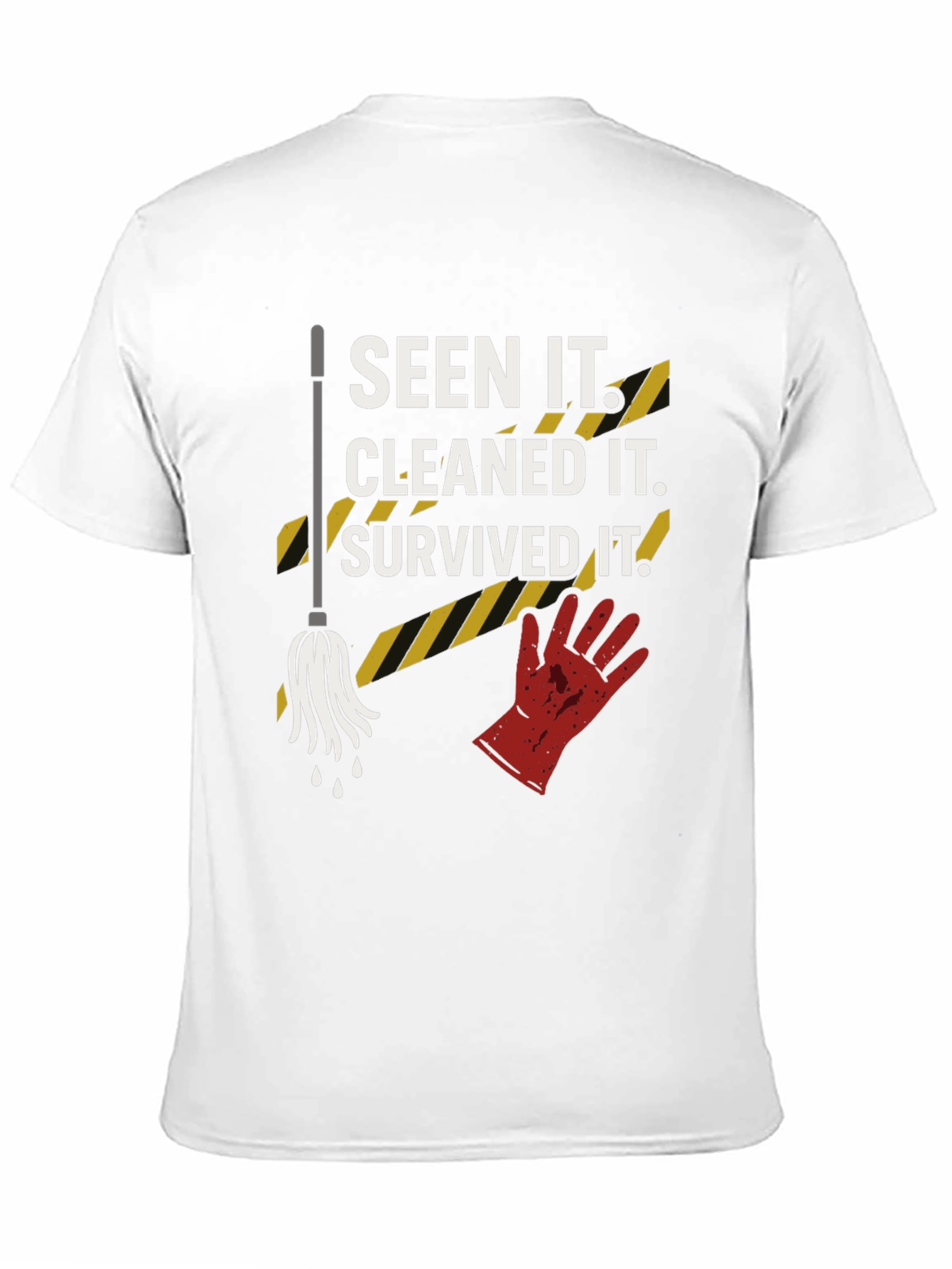 Seen It Cleaned It Survived It Graphic Tee