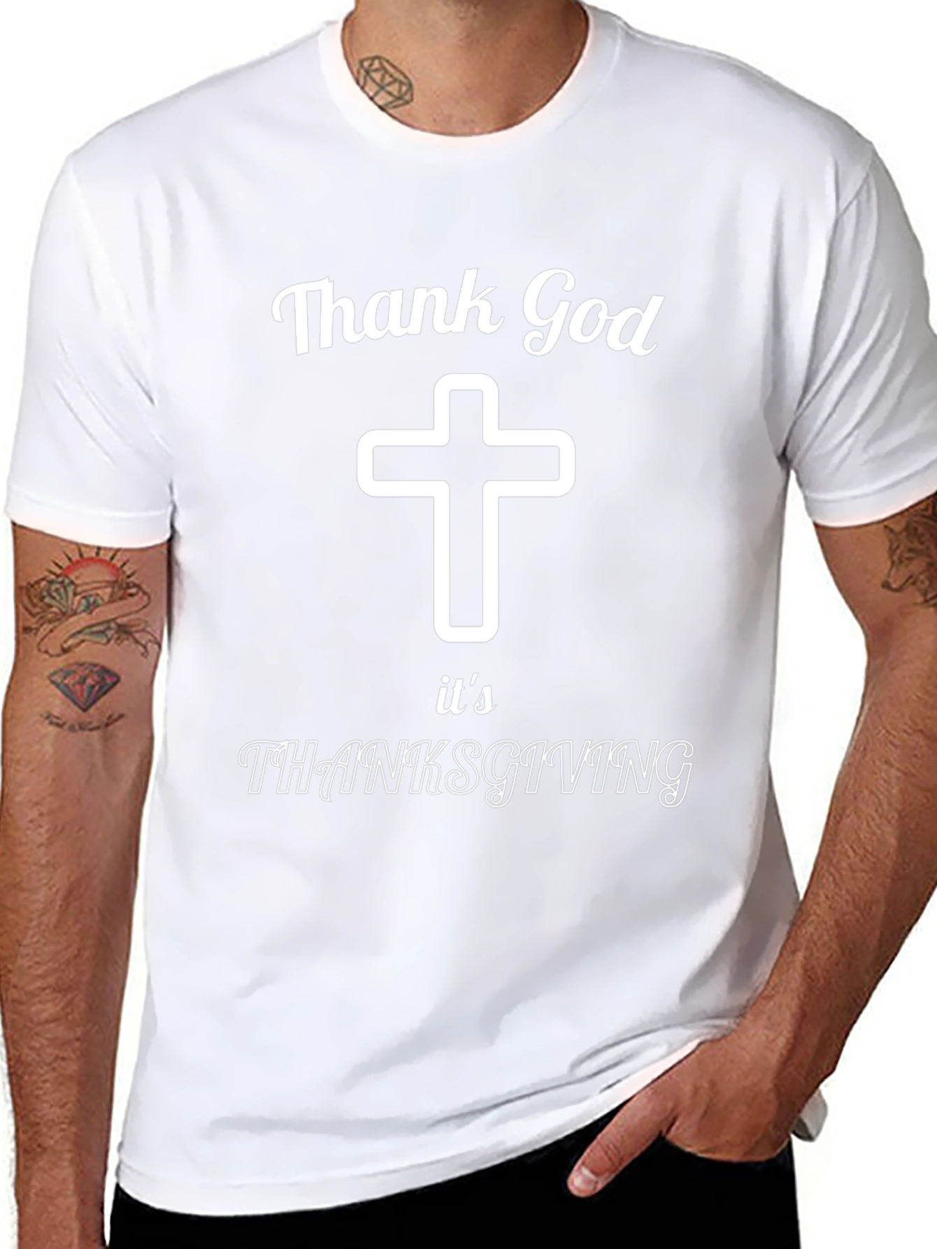 Thank God Its Thanksgiving Christian T-Shirt