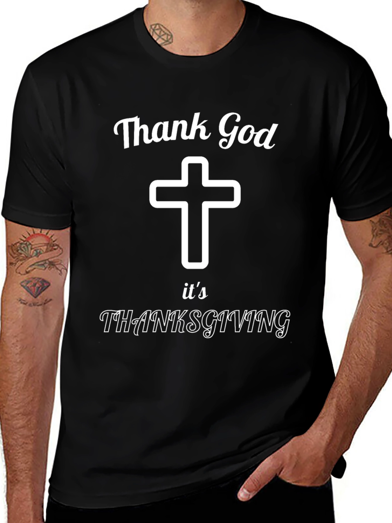 Thank God Its Thanksgiving Christian T-Shirt