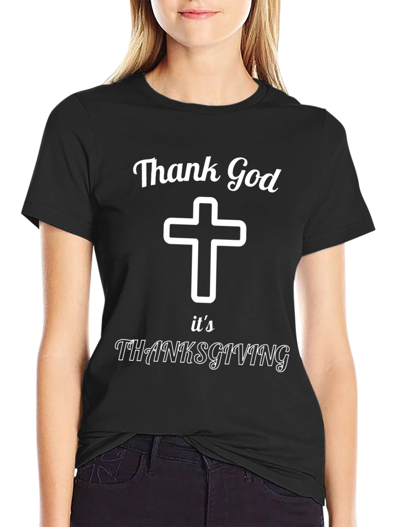 Thank God Its Thanksgiving Christian T-Shirt