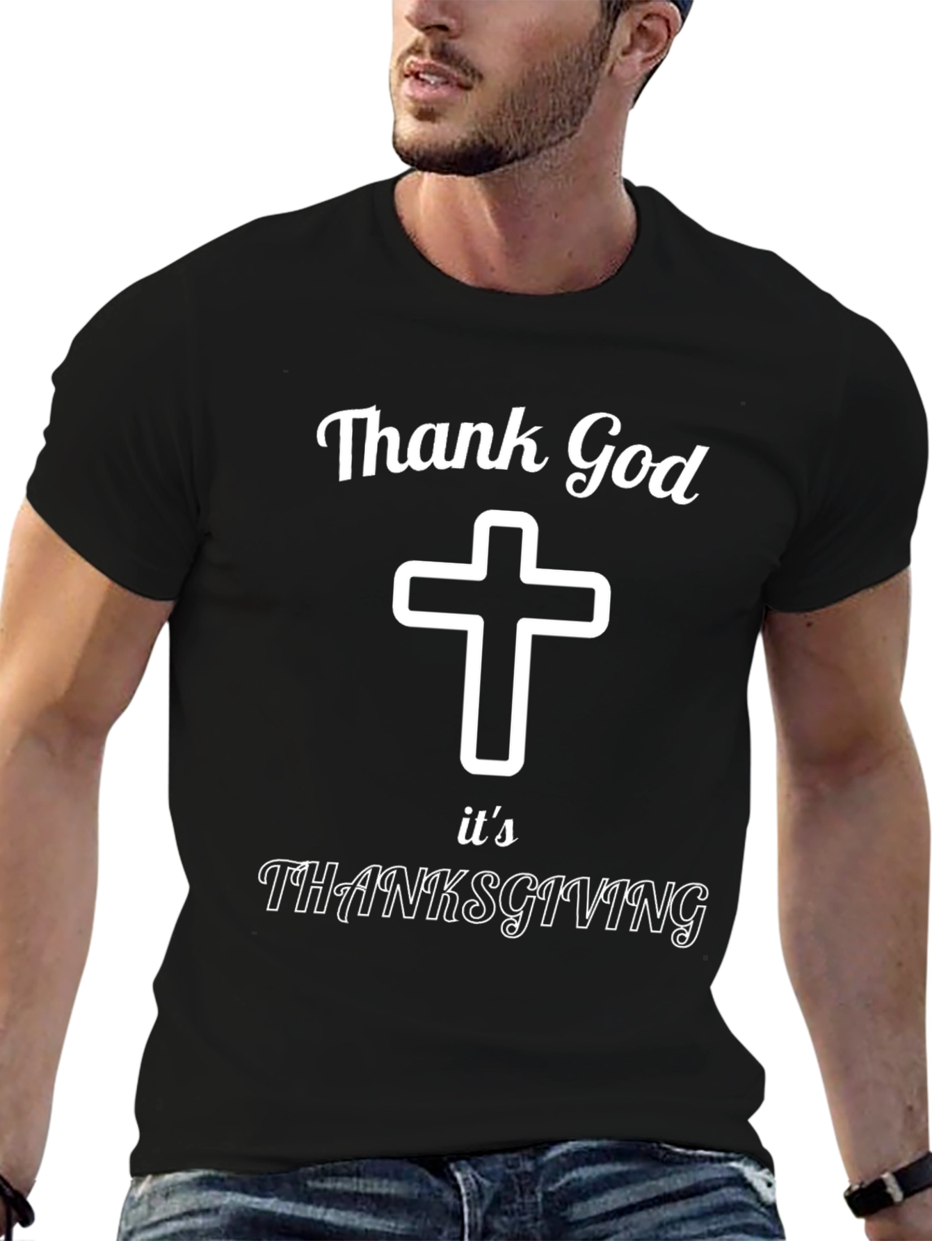 Thank God Its Thanksgiving Christian T-Shirt