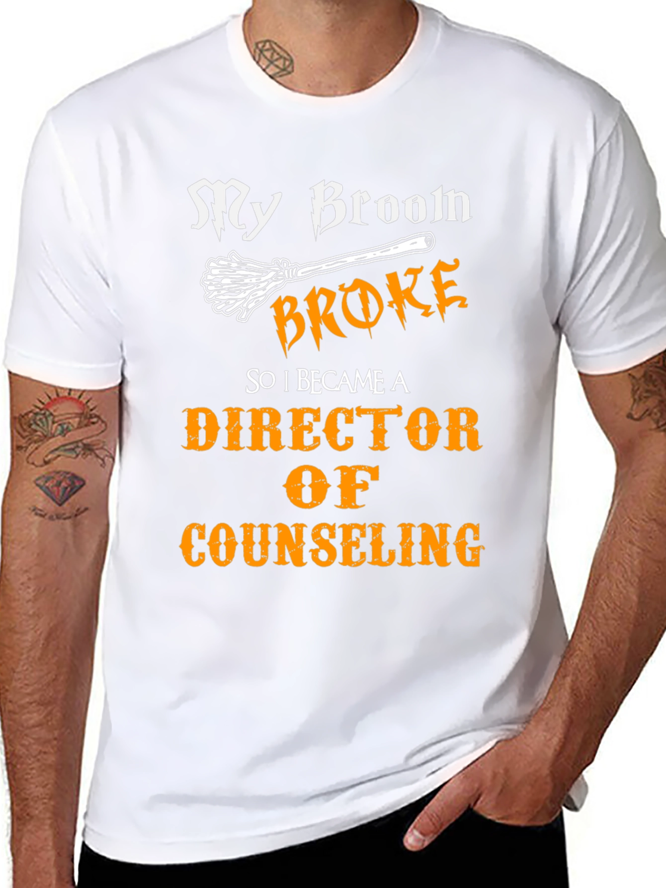 Funny Director of Counseling Halloween T-Shirt