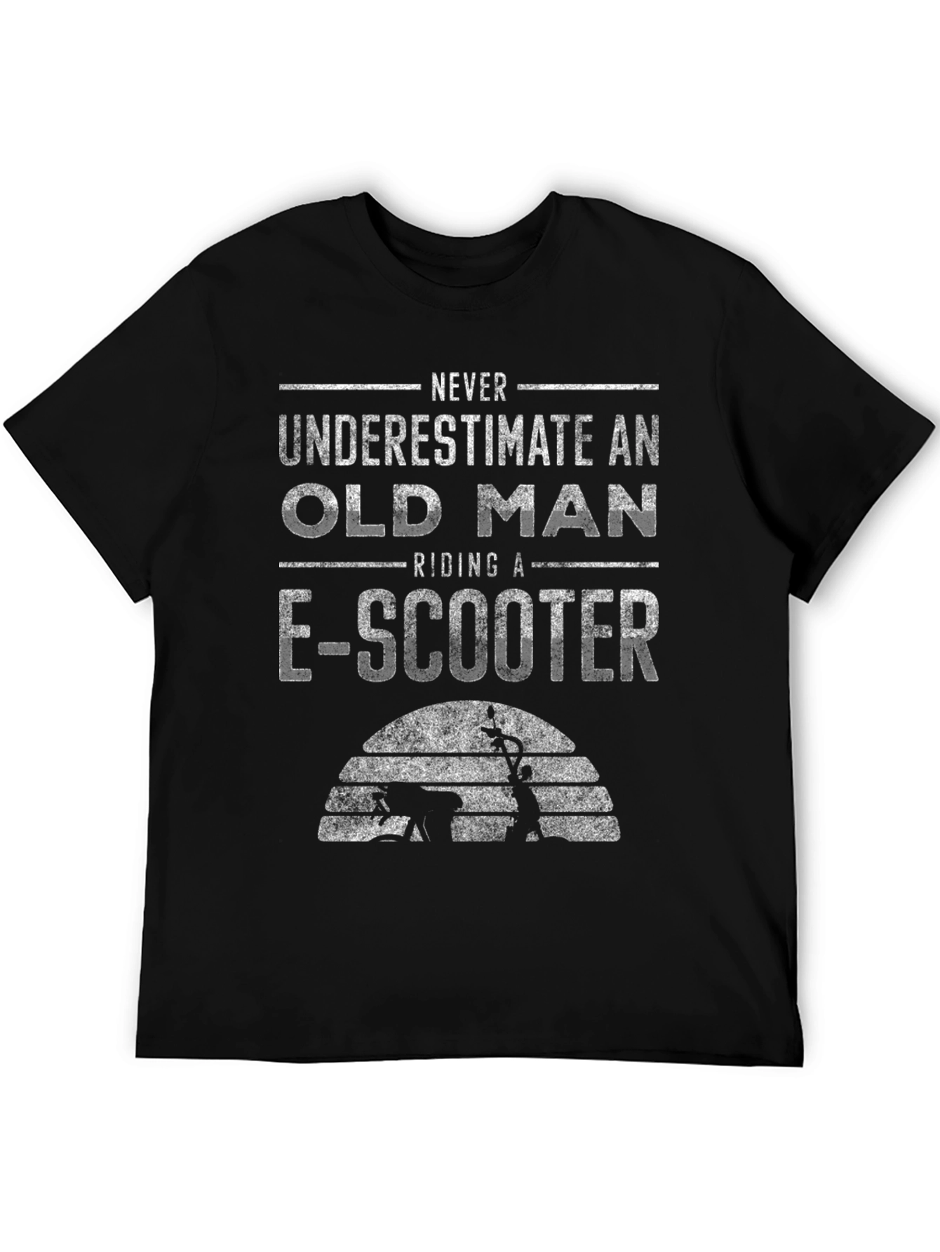 Old Man E-Scooter Graphic Tee