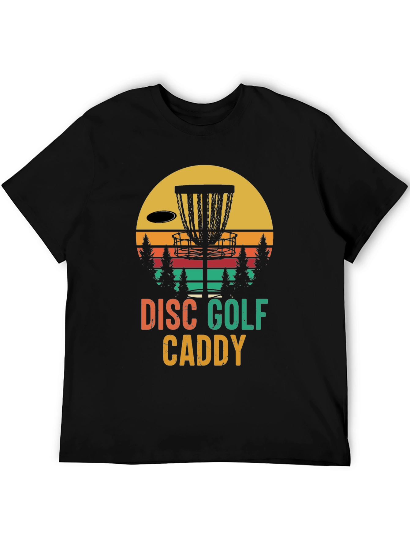 Retro Disc Golf Caddy T-Shirt