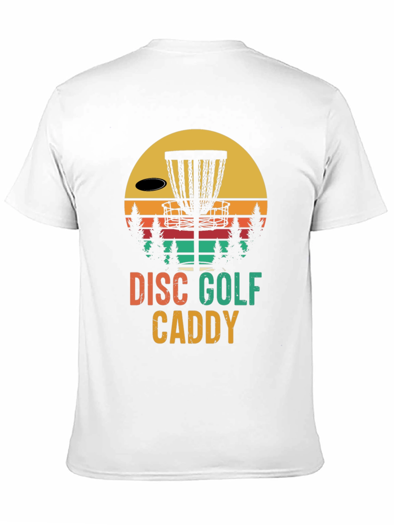 Retro Disc Golf Caddy T-Shirt