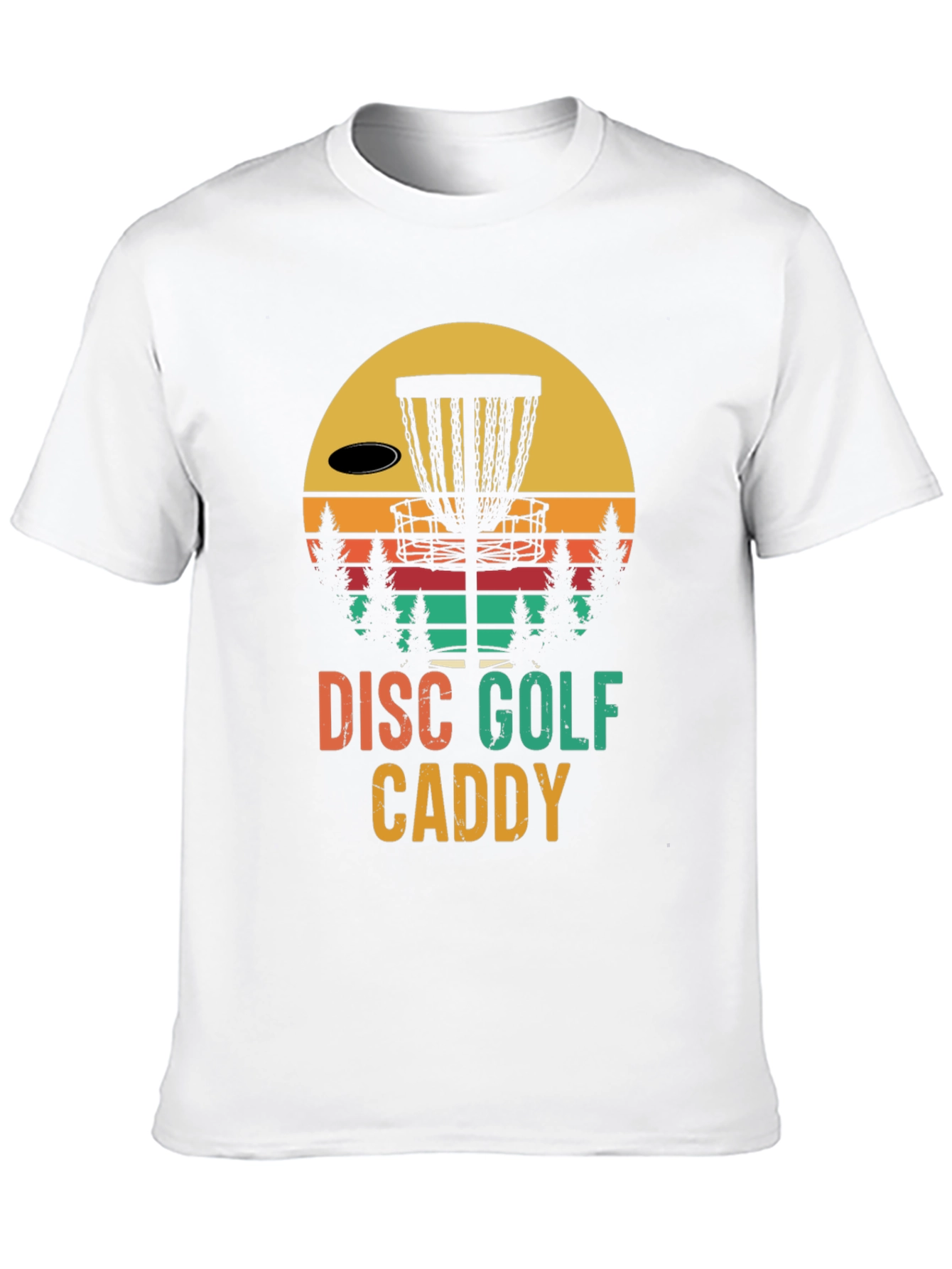 Retro Disc Golf Caddy T-Shirt