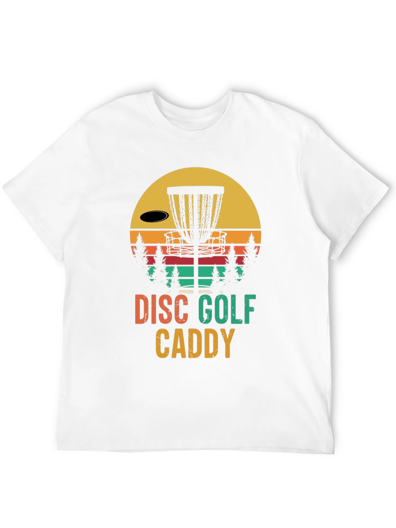 Retro Disc Golf Caddy T-Shirt