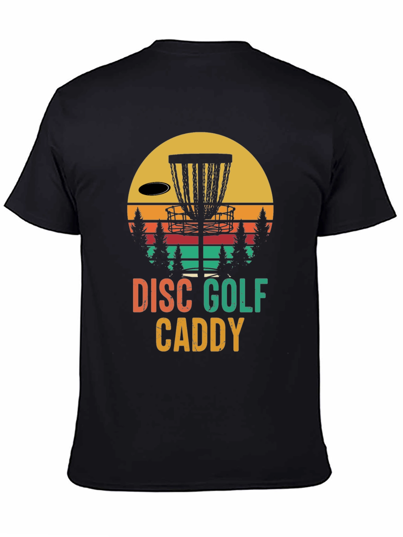 Retro Disc Golf Caddy T-Shirt